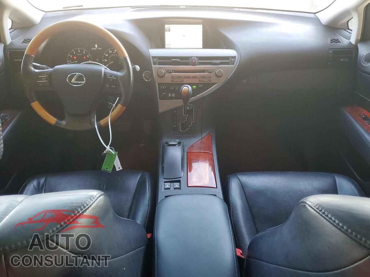 LEXUS RX350 2012 - 2T2BK1BA6CC123063