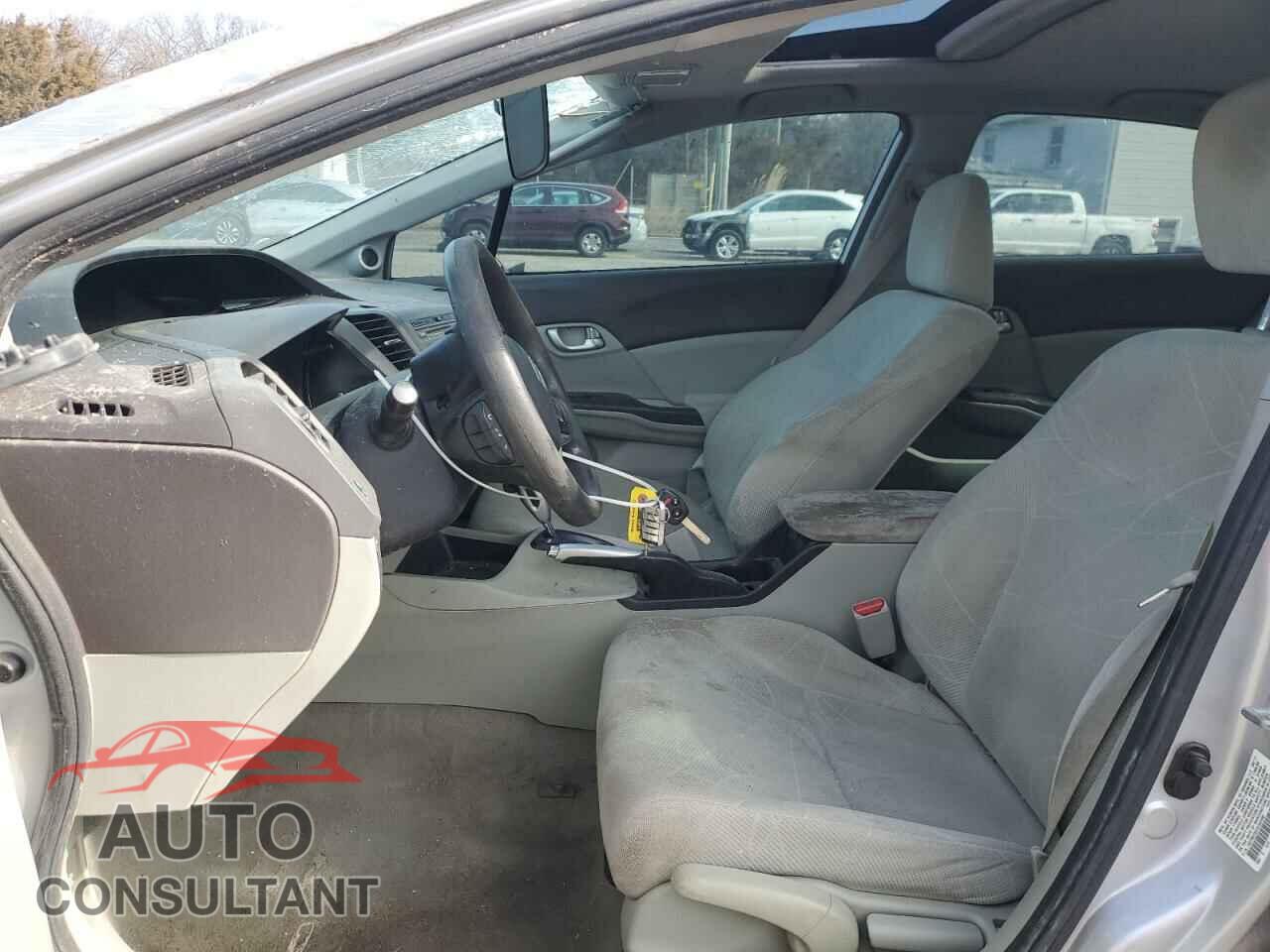 HONDA CIVIC 2012 - 19XFB2F84CE302495