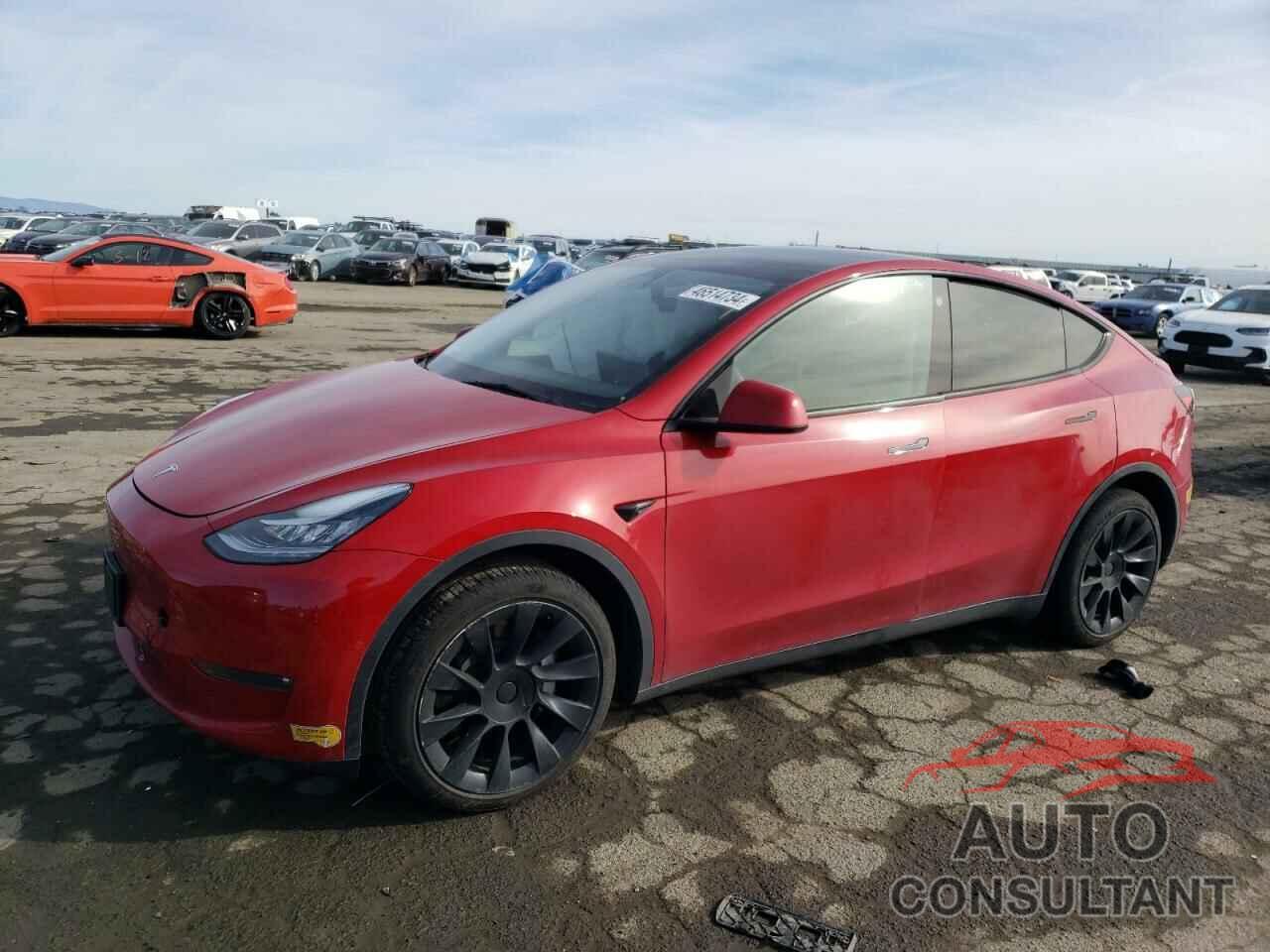 TESLA MODEL Y 2022 - 7SAYGDEE6NF345538