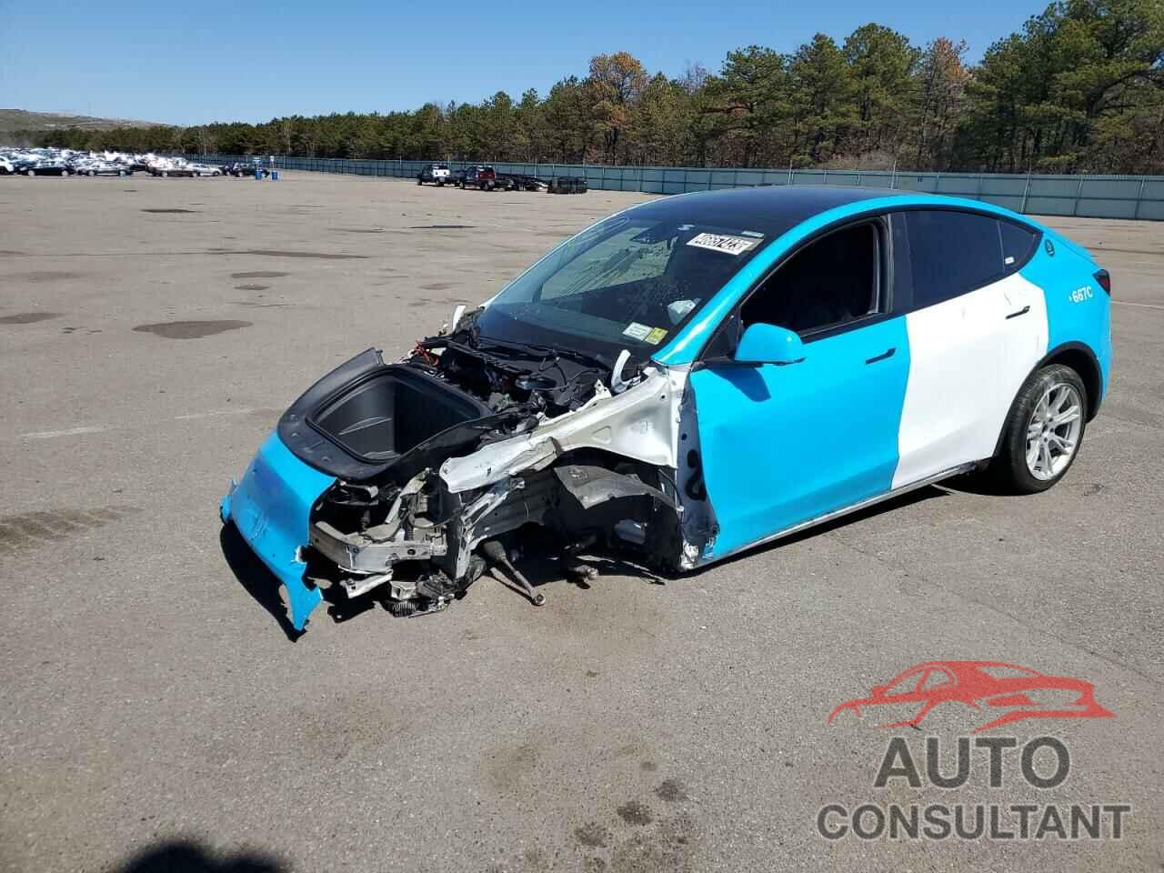 TESLA MODEL Y 2022 - 7SAYGDEE0NF363761