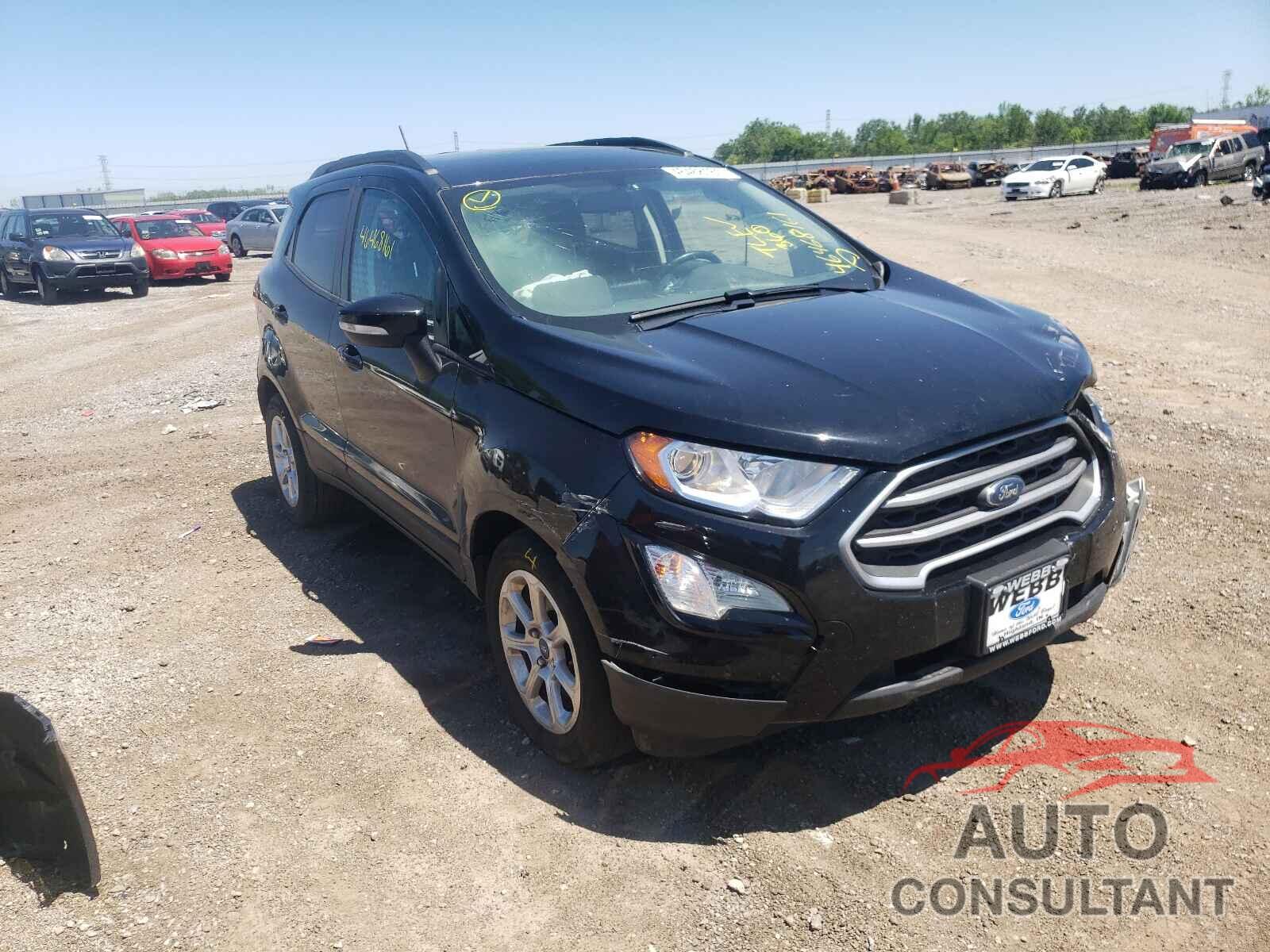 FORD ECOSPORT 2018 - MAJ3P1TE7JC225365