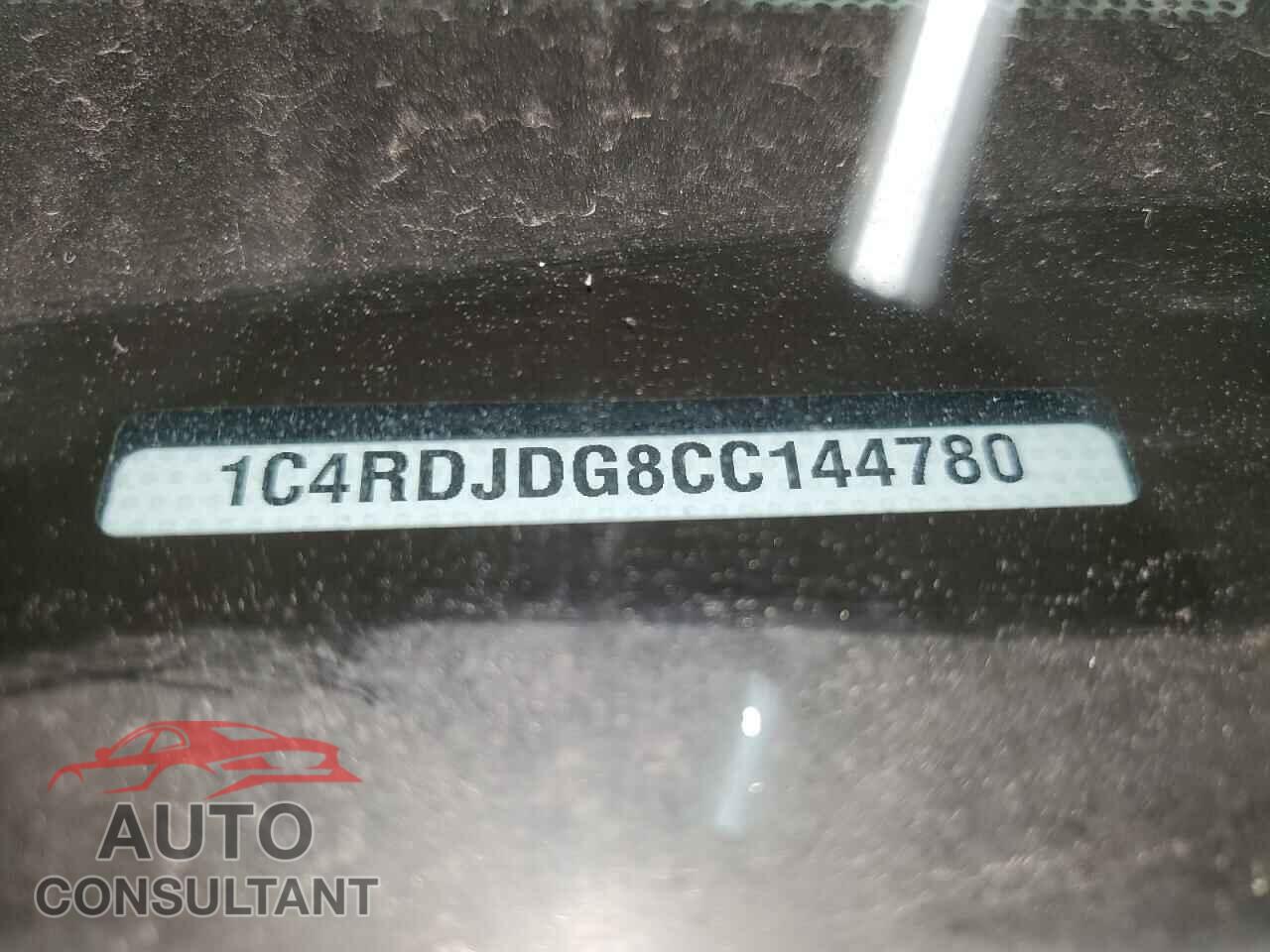 DODGE DURANGO 2012 - 1C4RDJDG8CC144780