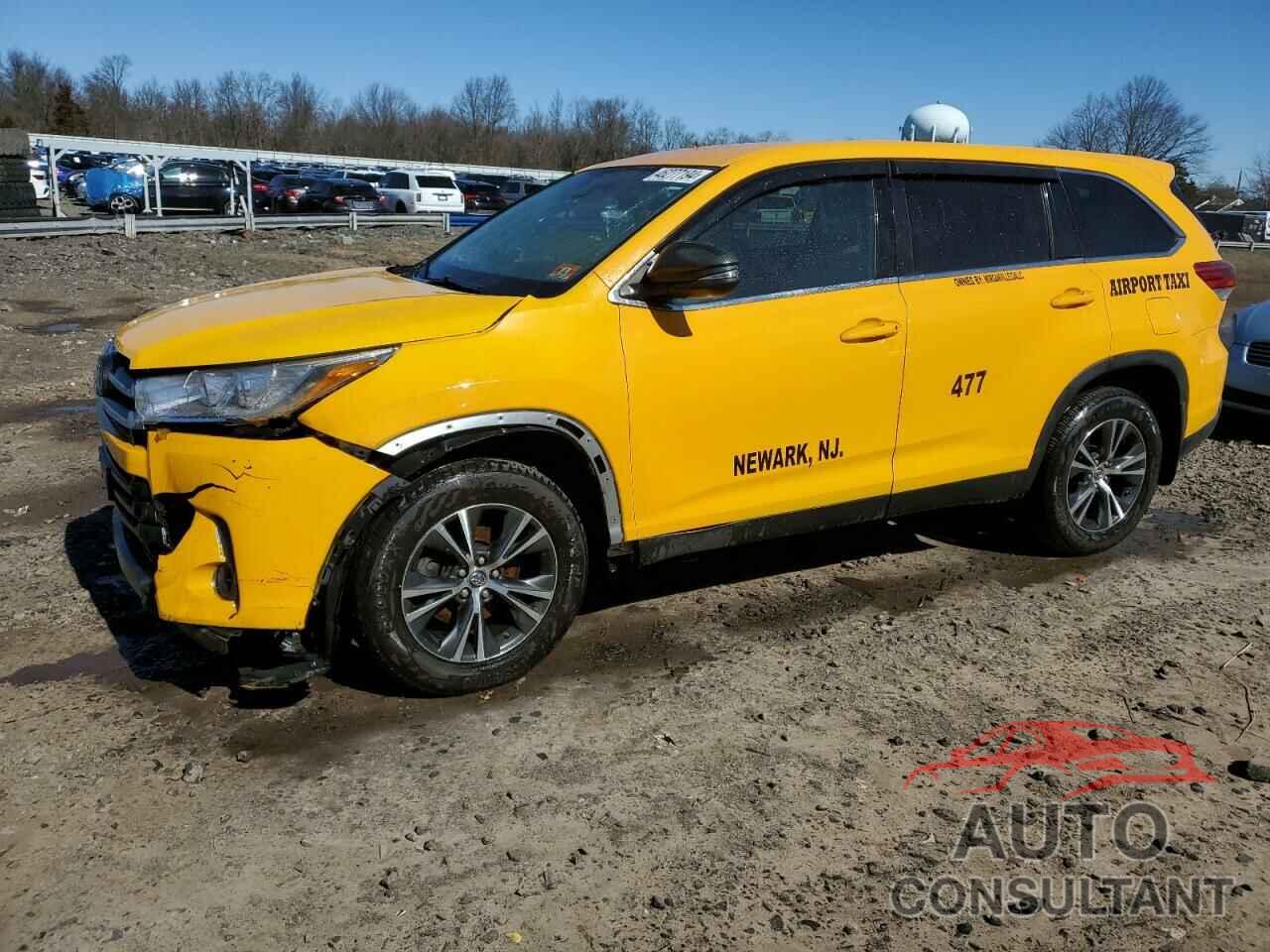 TOYOTA HIGHLANDER 2019 - 5TDZZRFHXKS358169