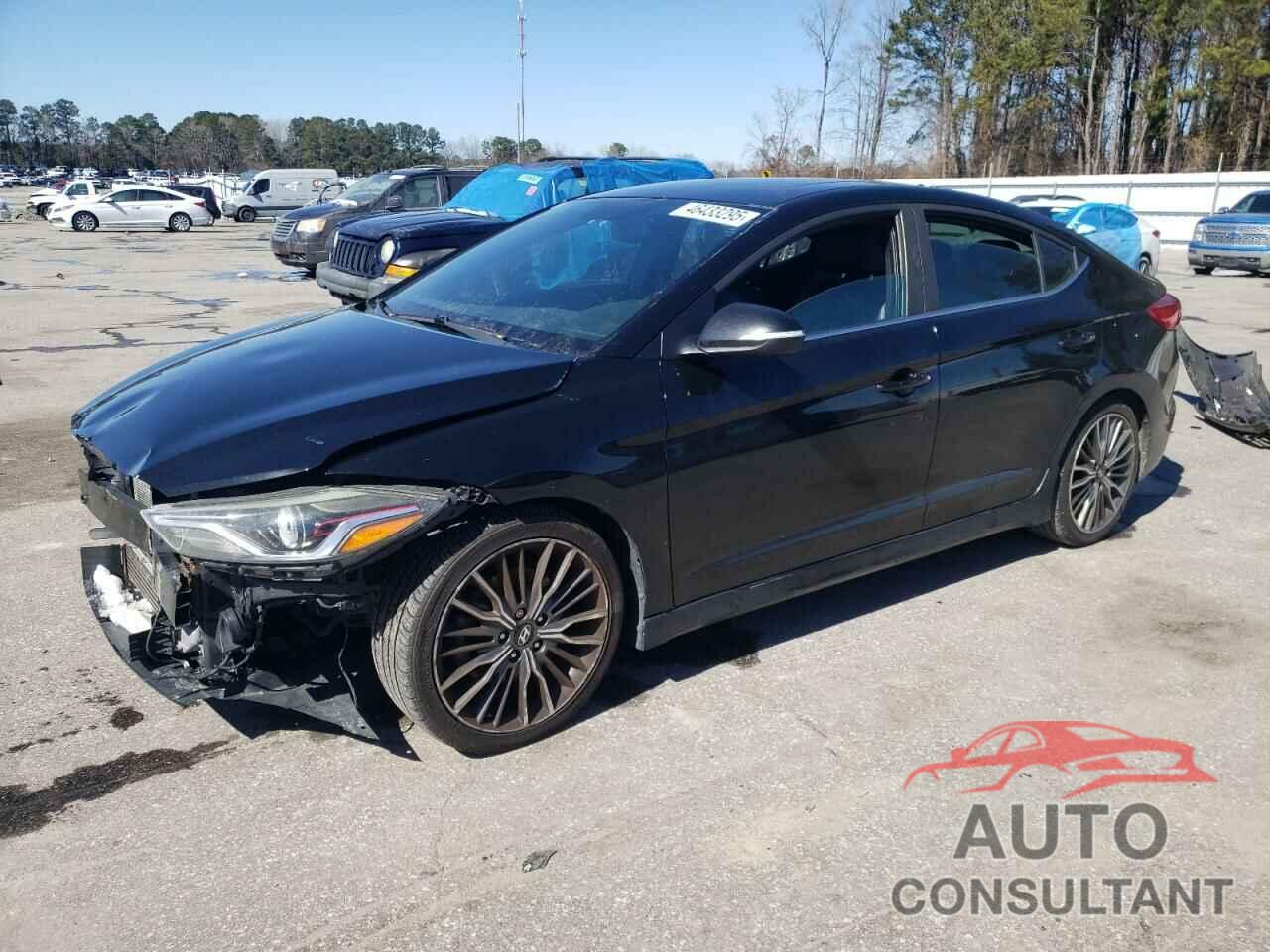 HYUNDAI ELANTRA 2018 - KMHD04LB6JU591432