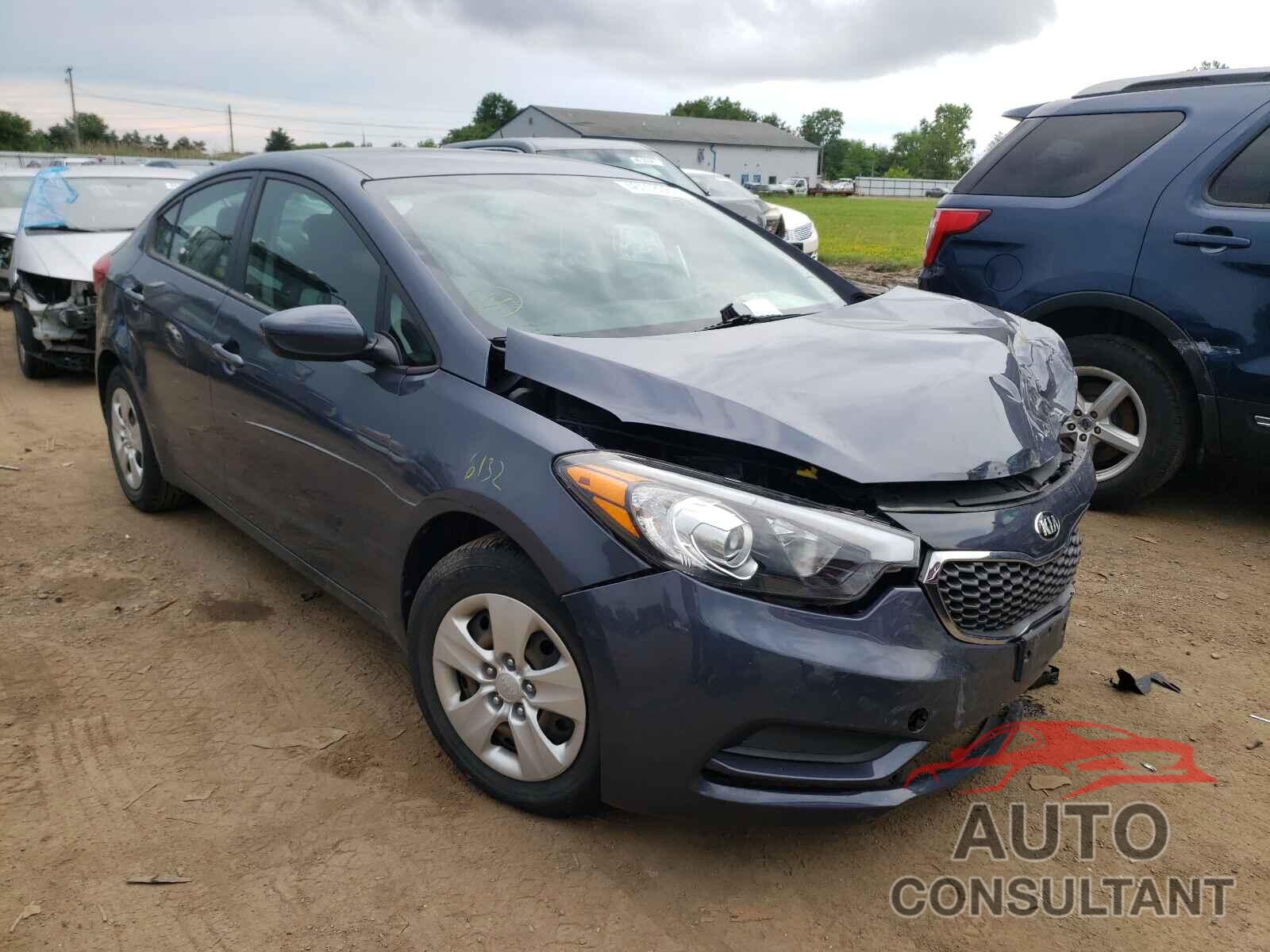 KIA FORTE 2016 - KNAFK4A6XG5567101