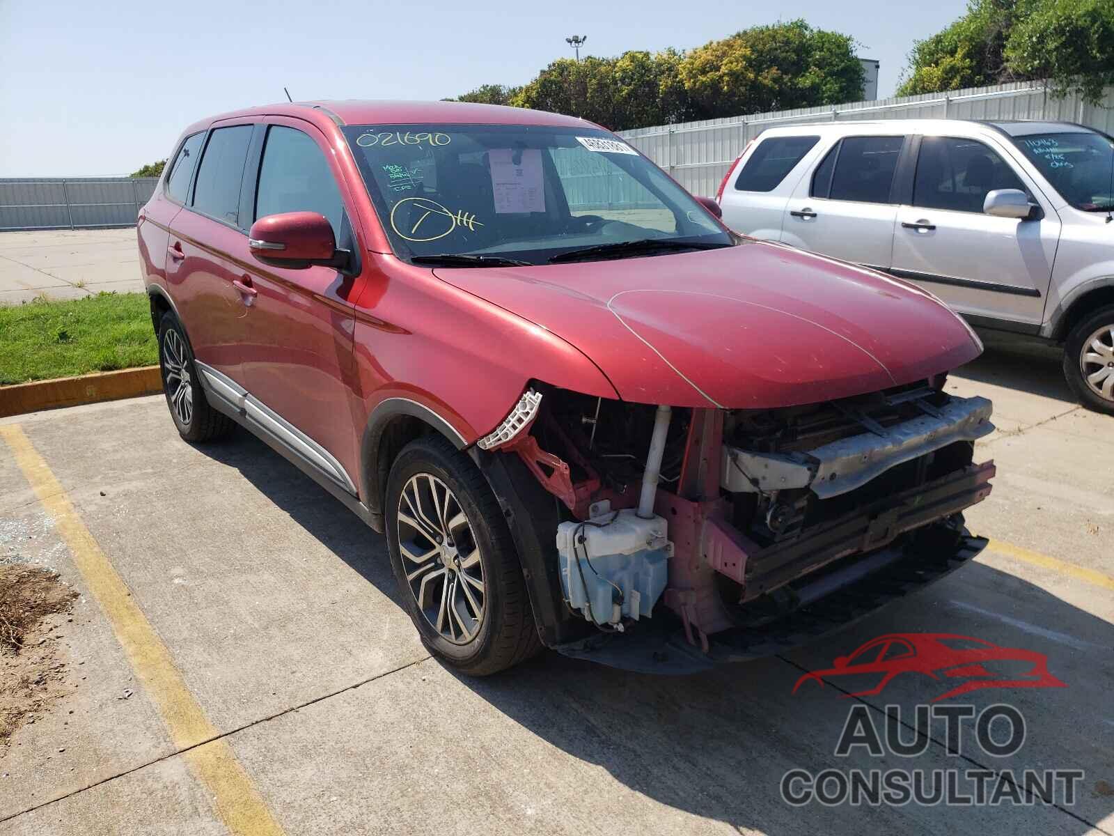MITSUBISHI OUTLANDER 2016 - JA4AD3A37GZ021690