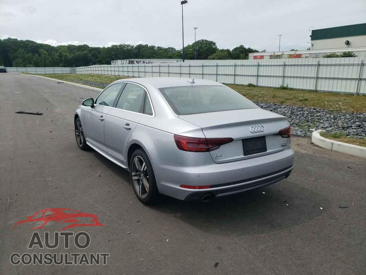 AUDI A4 2018 - WAUENAF4XJA200027