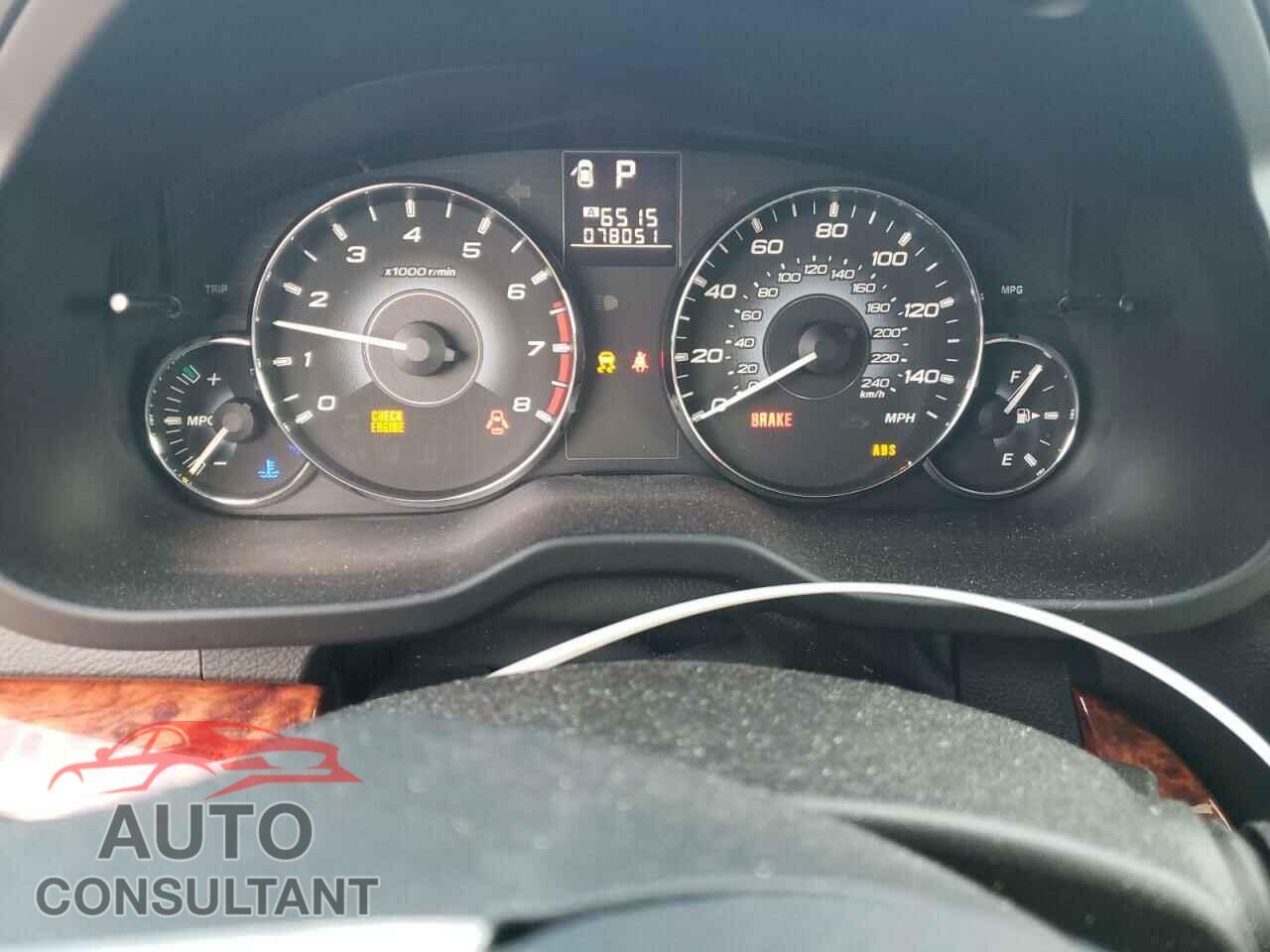 SUBARU OUTBACK 2010 - 4S4BRBLC3A3348399