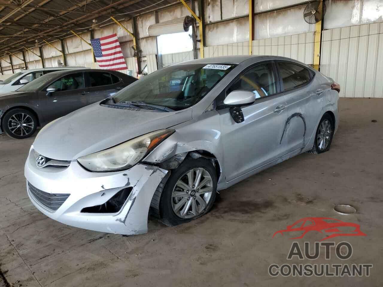 HYUNDAI ELANTRA 2014 - KMHDH4AE5EU146272
