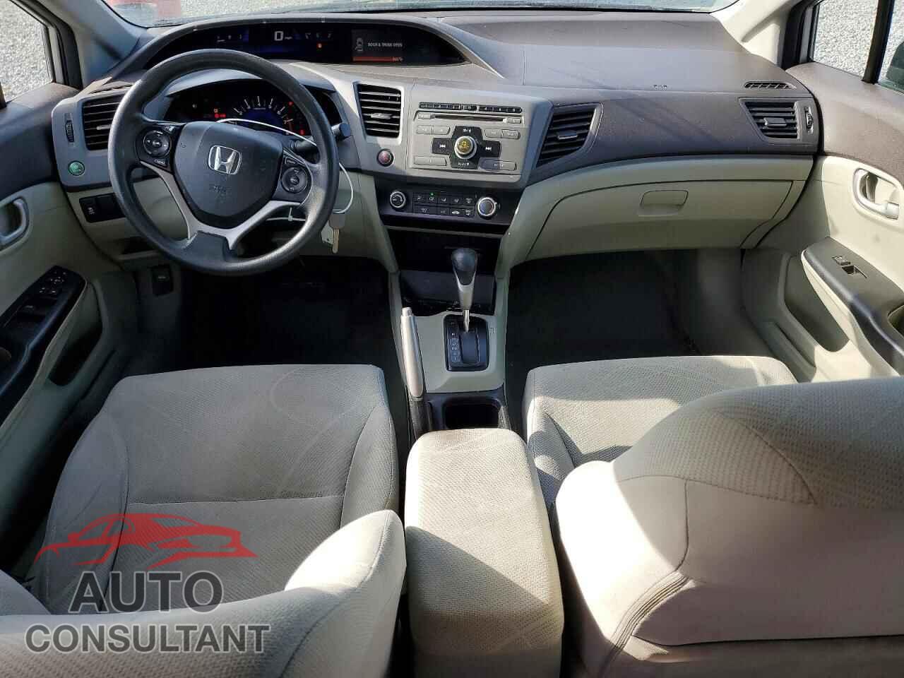 HONDA CIVIC 2012 - 19XFB2F55CE032747