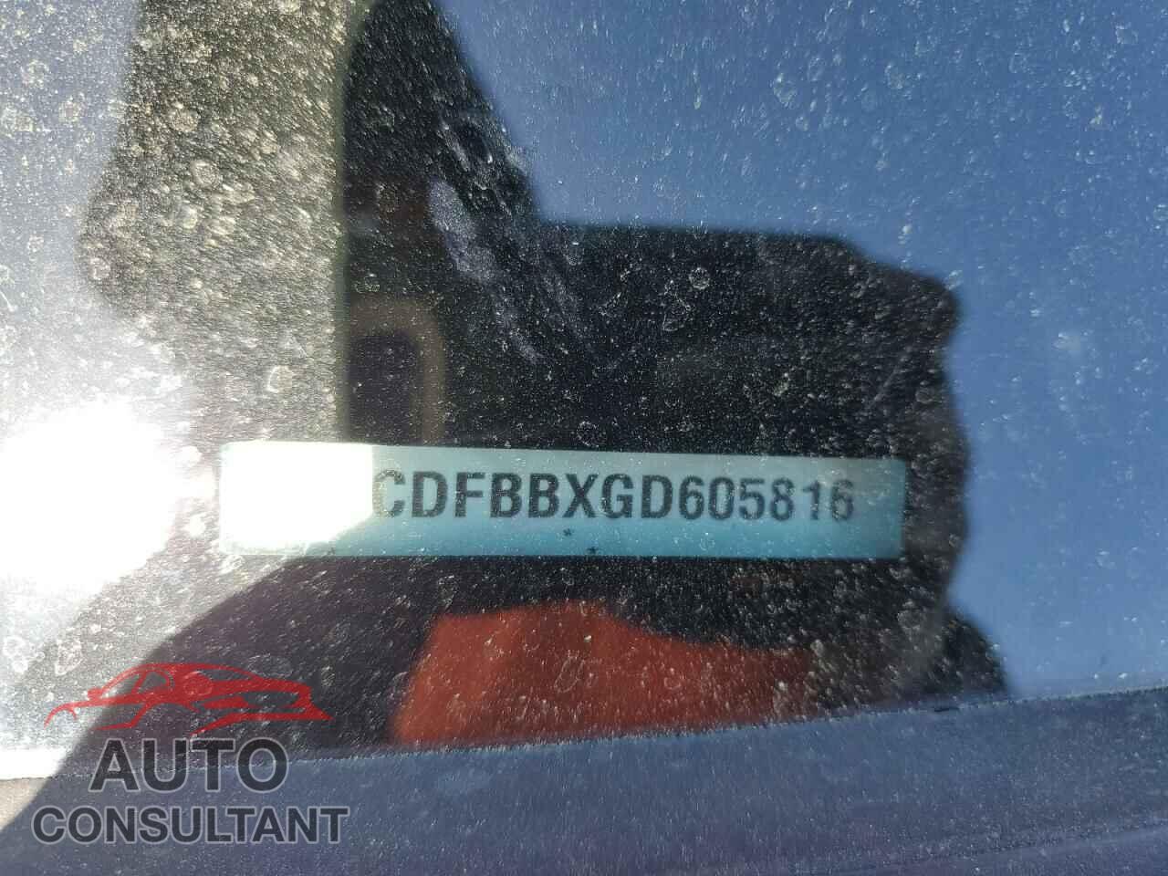 DODGE DART 2016 - 1C3CDFBBXGD605816