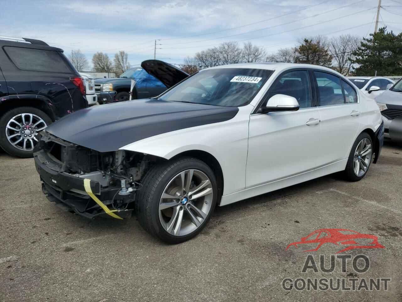 BMW 3 SERIES 2017 - WBA8D9G36HNU64191