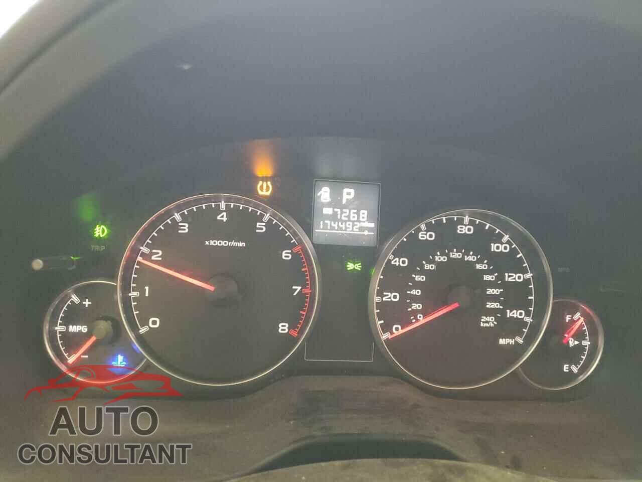 SUBARU OUTBACK 2013 - 4S4BRBCC1D3208436