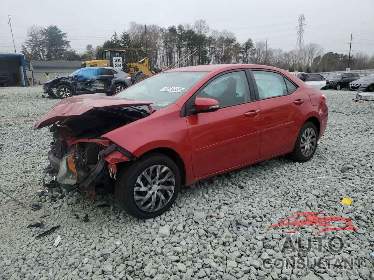 TOYOTA COROLLA 2016 - 5YFBURHE6GP553477