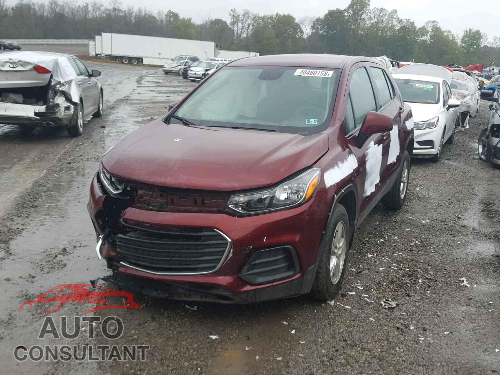 CHEVROLET TRAX LS 2017 - 3GNCJNSB9HL217865
