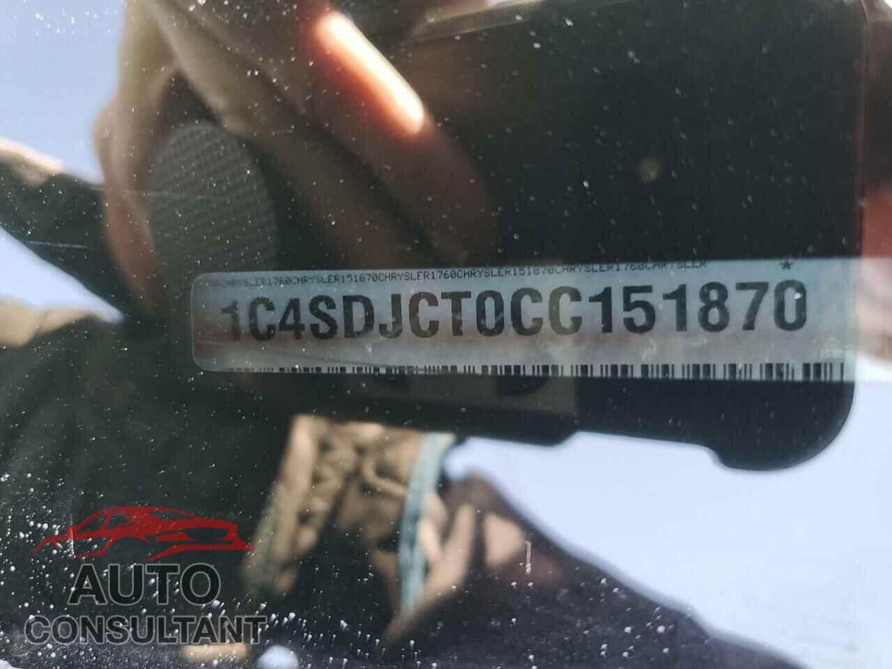 DODGE DURANGO 2012 - 1C4SDJCT0CC151870