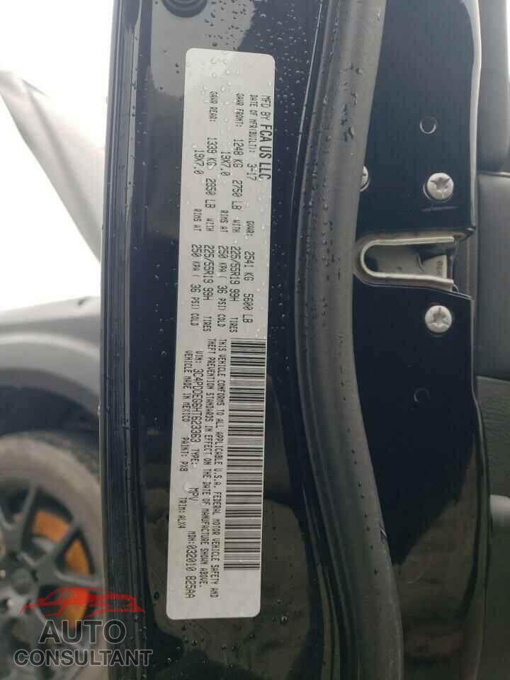 DODGE JOURNEY 2017 - 3C4PDDEG6HT623363
