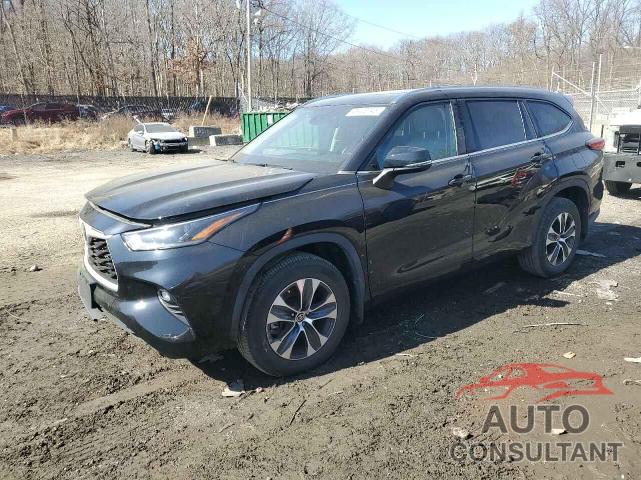 TOYOTA HIGHLANDER 2021 - 5TDHZRBH5MS094640