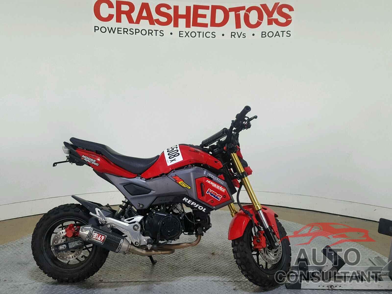 HONDA GROM 125 2017 - MLHJC6113H5203563