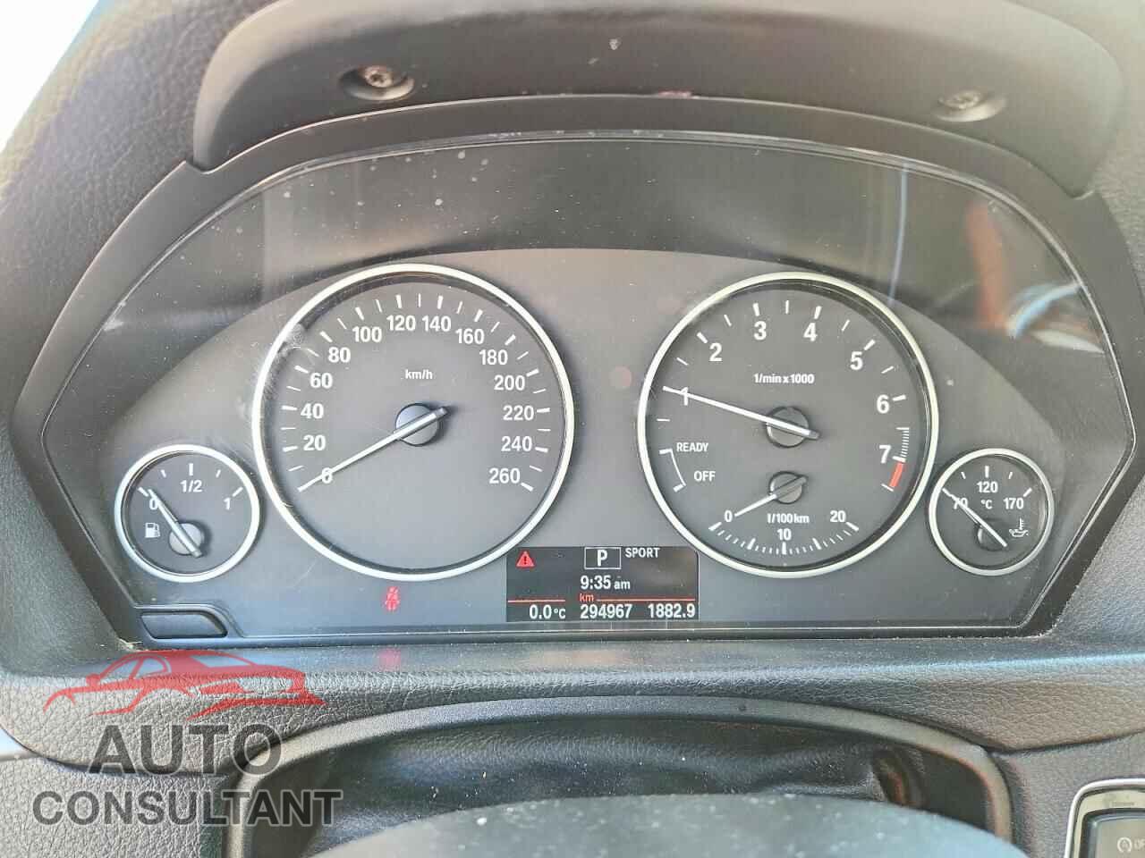 BMW 3 SERIES 2012 - WBA3B1C51CFX99614