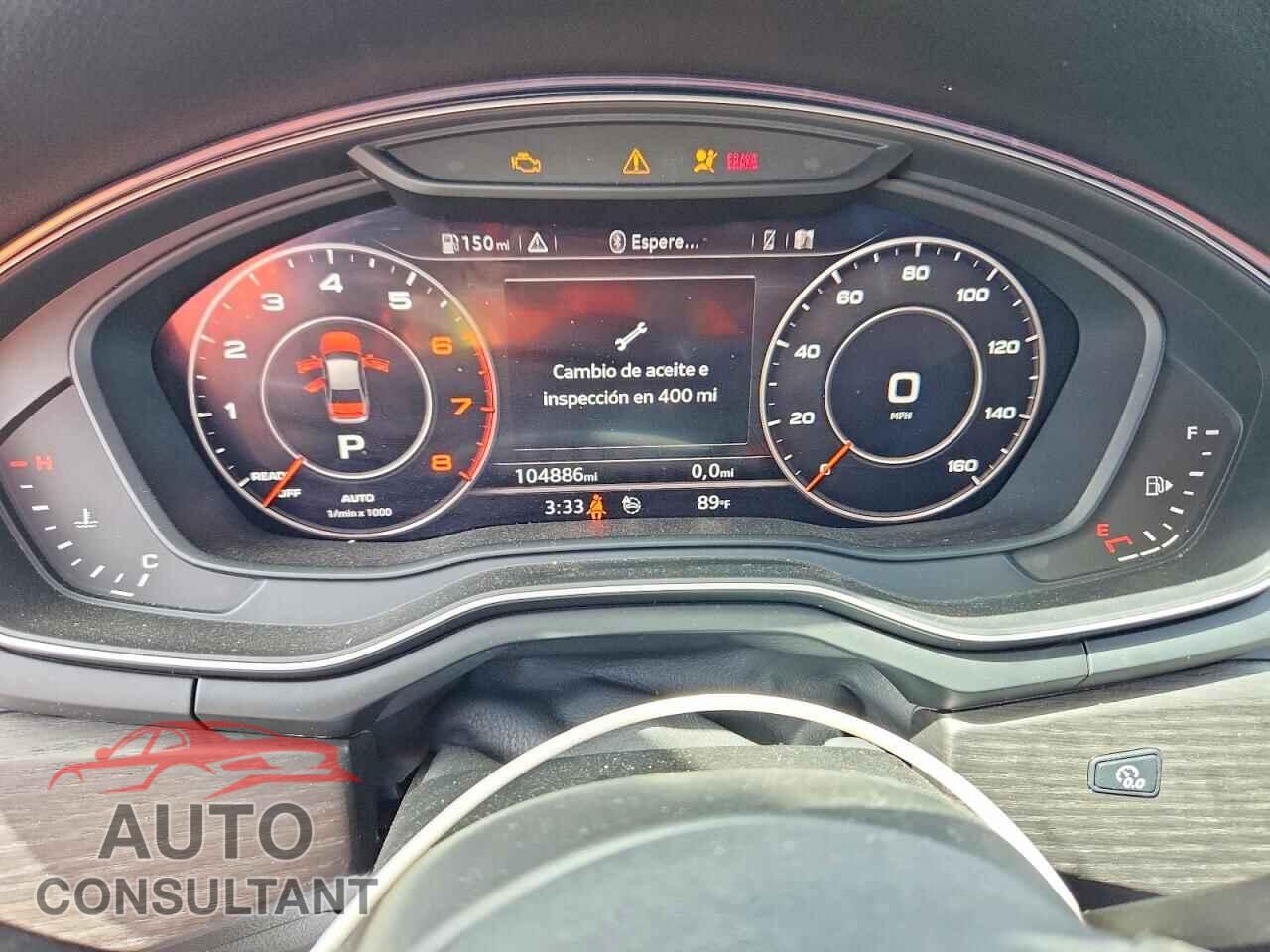AUDI A4 2018 - WAUKMAF41JA192647