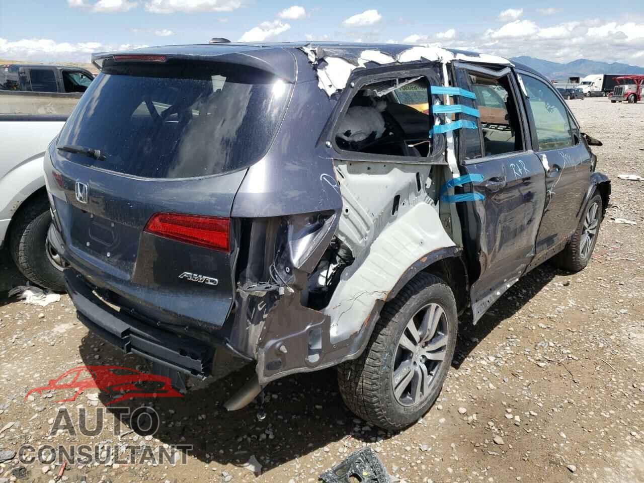HONDA PILOT 2017 - 5FNYF6H78HB059607