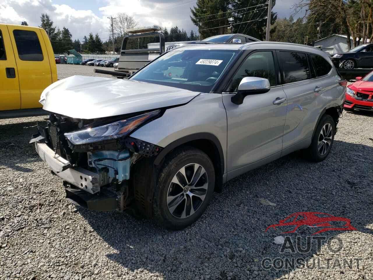 TOYOTA HIGHLANDER 2020 - 5TDGZRBH8LS520699