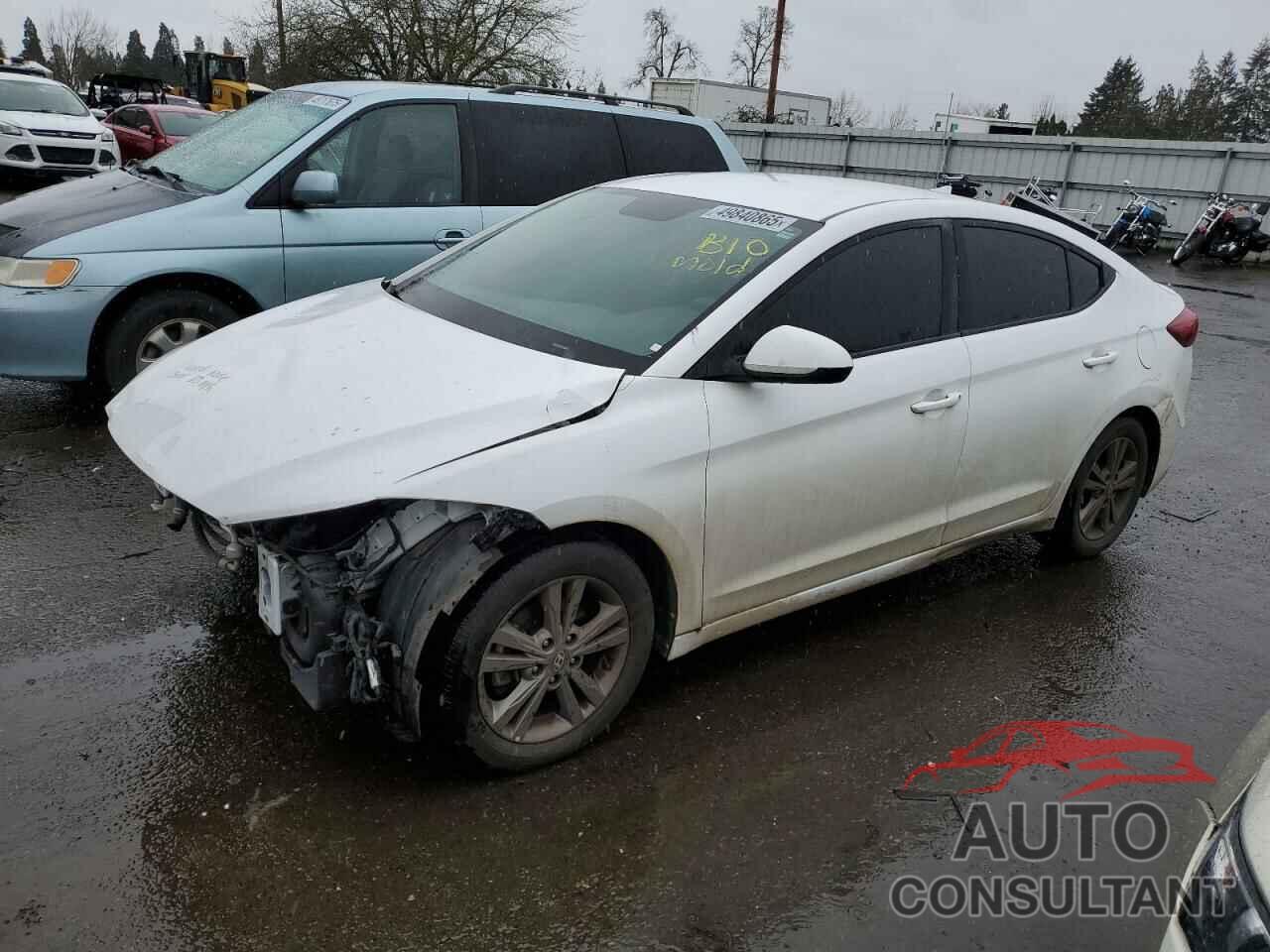 HYUNDAI ELANTRA 2018 - 5NPD84LF4JH346820