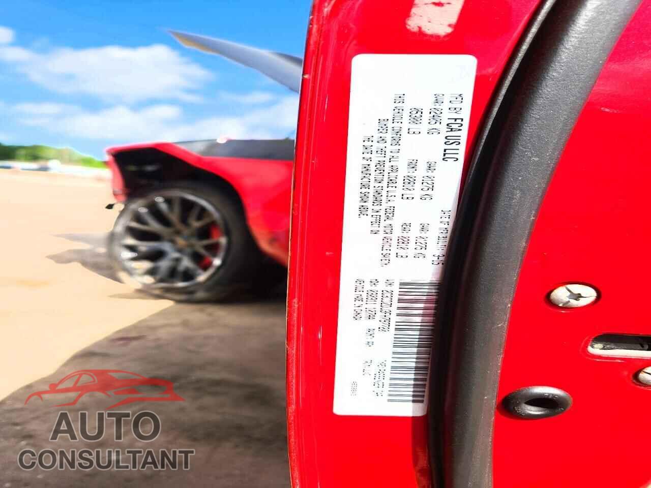 DODGE CHALLENGER 2015 - 2C3CDZDJ3FH797720