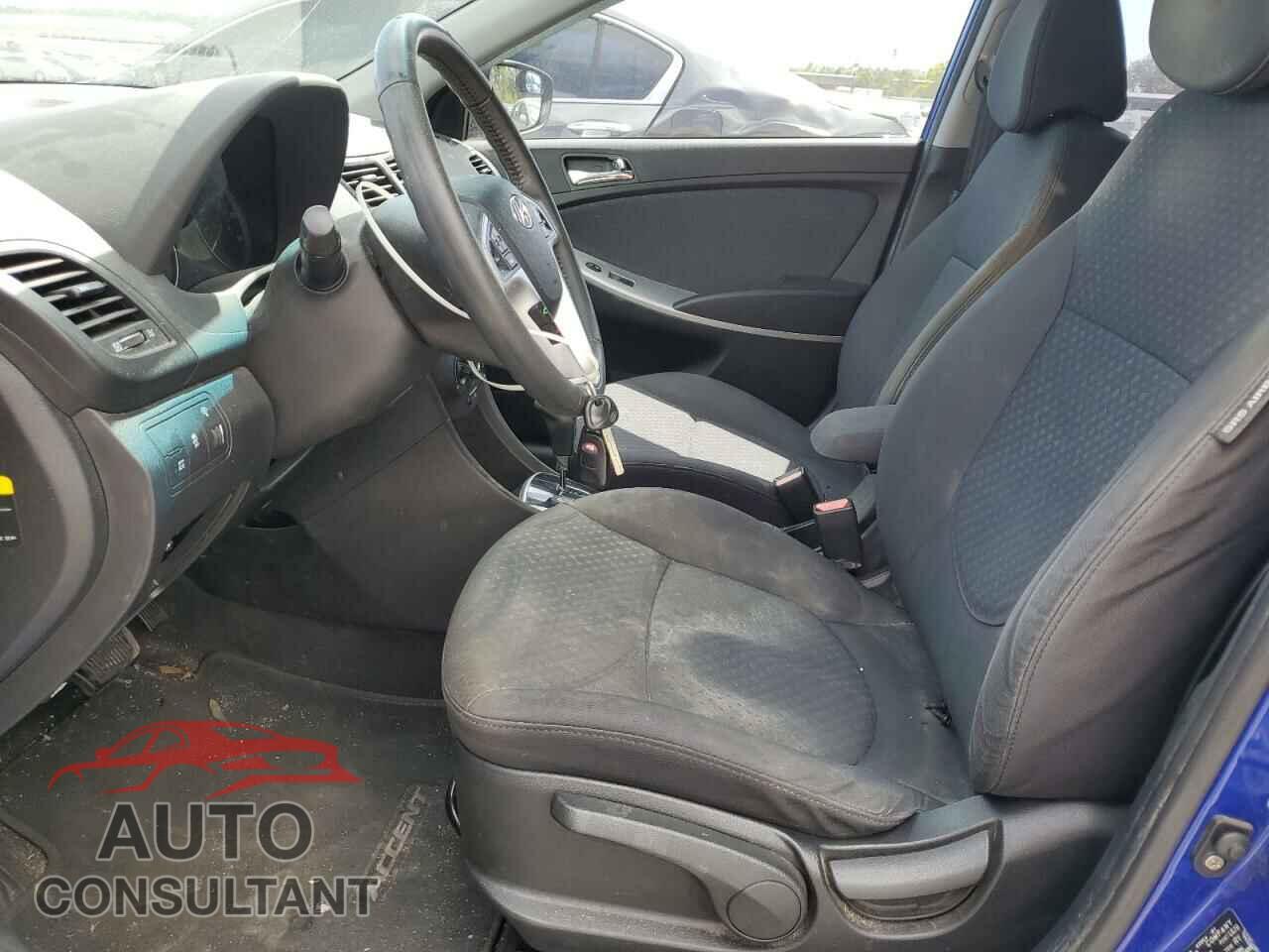 HYUNDAI ACCENT 2012 - KMHCU5AE9CU015906