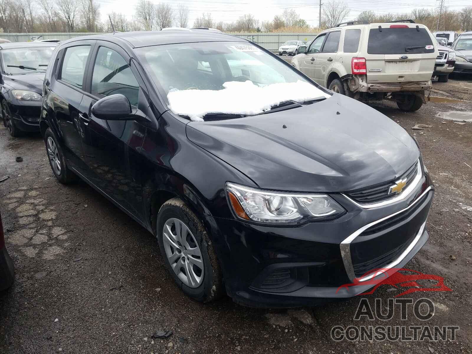 CHEVROLET SONIC 2020 - 1G1JG6SB4L4118656