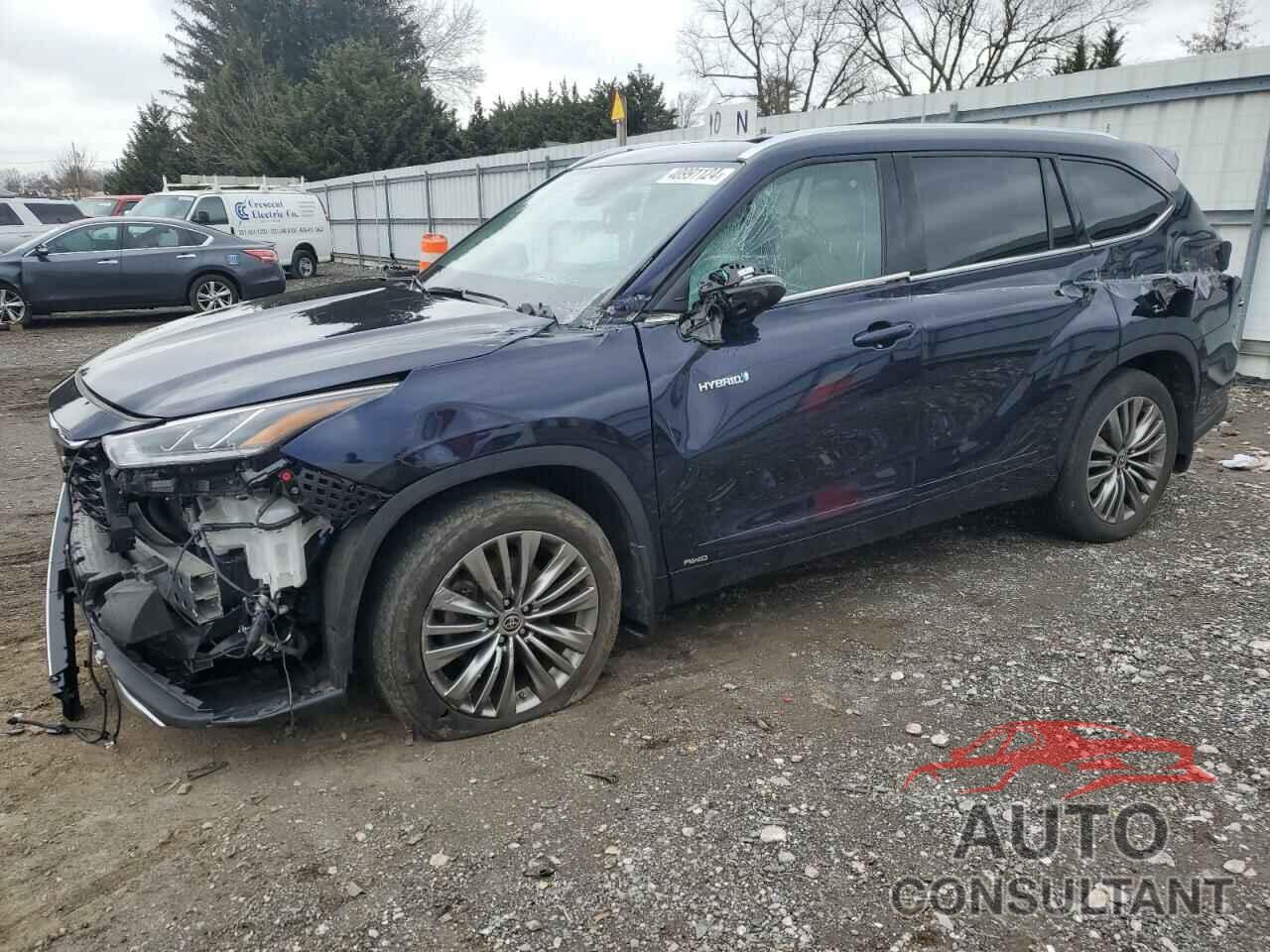 TOYOTA HIGHLANDER 2021 - 5TDEBRCH2MS048527