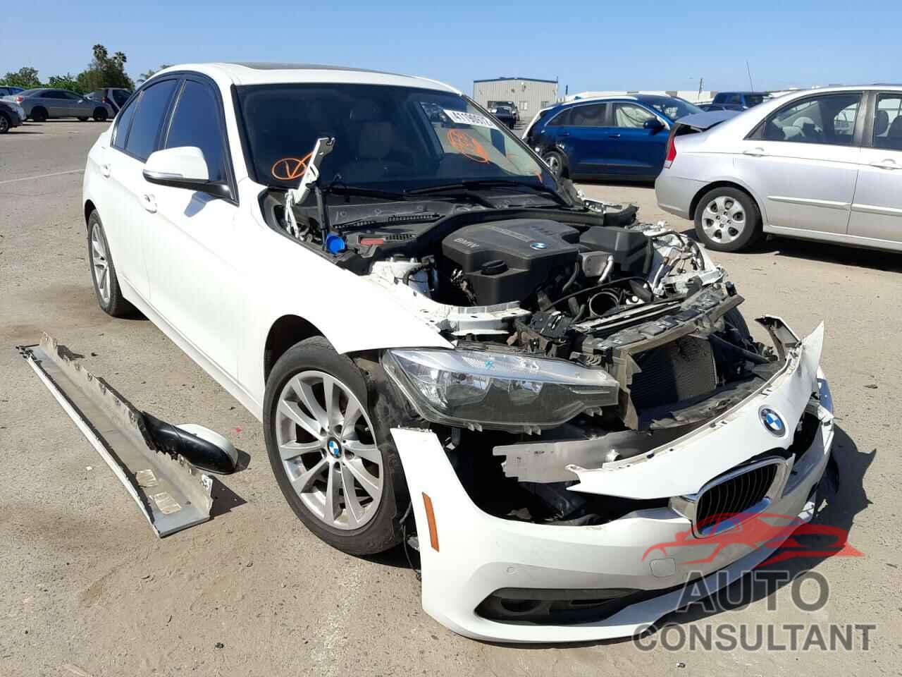 BMW 3 SERIES 2017 - WBA8E1G36HNU18603