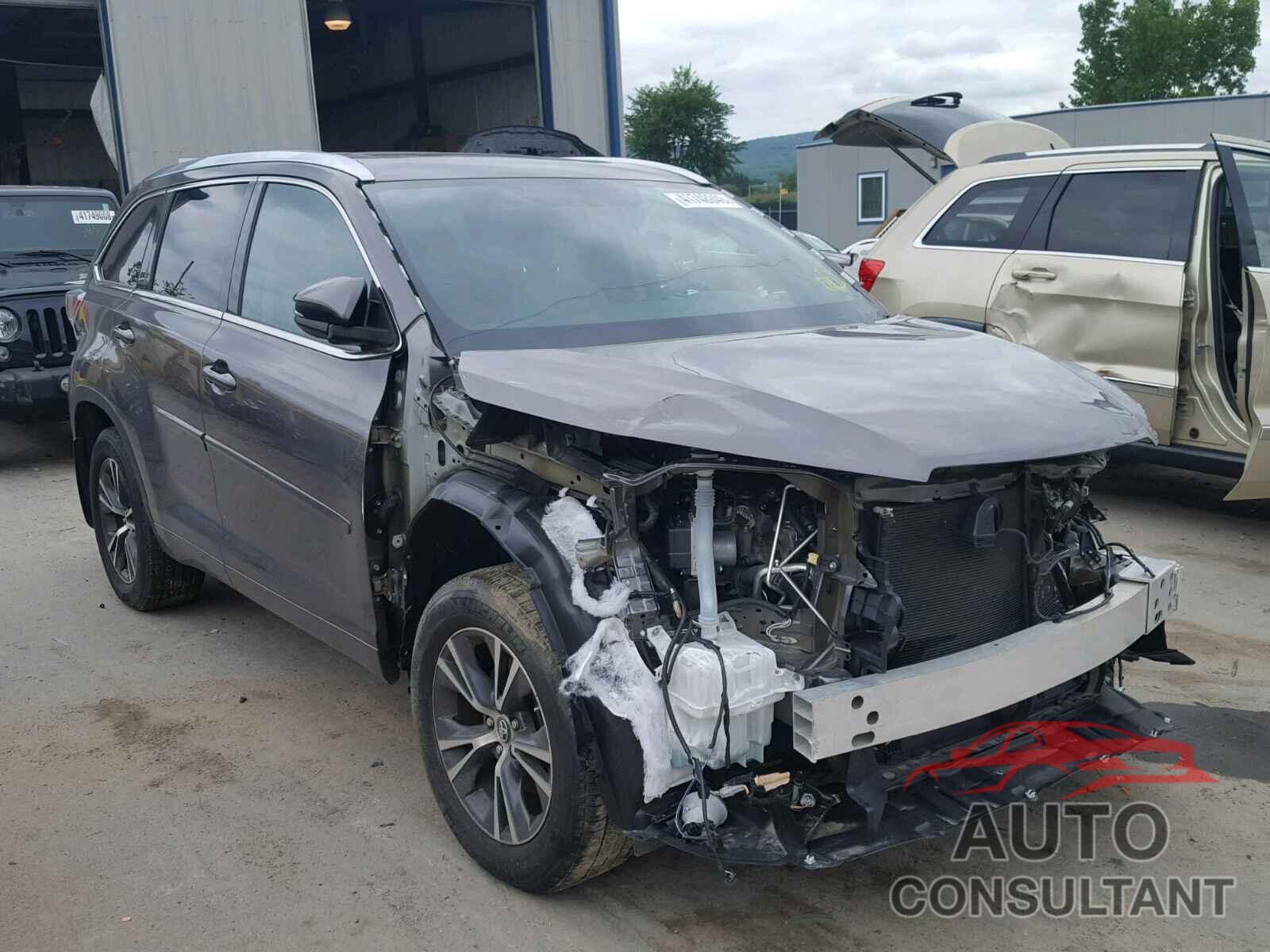 TOYOTA HIGHLANDER 2016 - 5TDJKRFH1GS258177