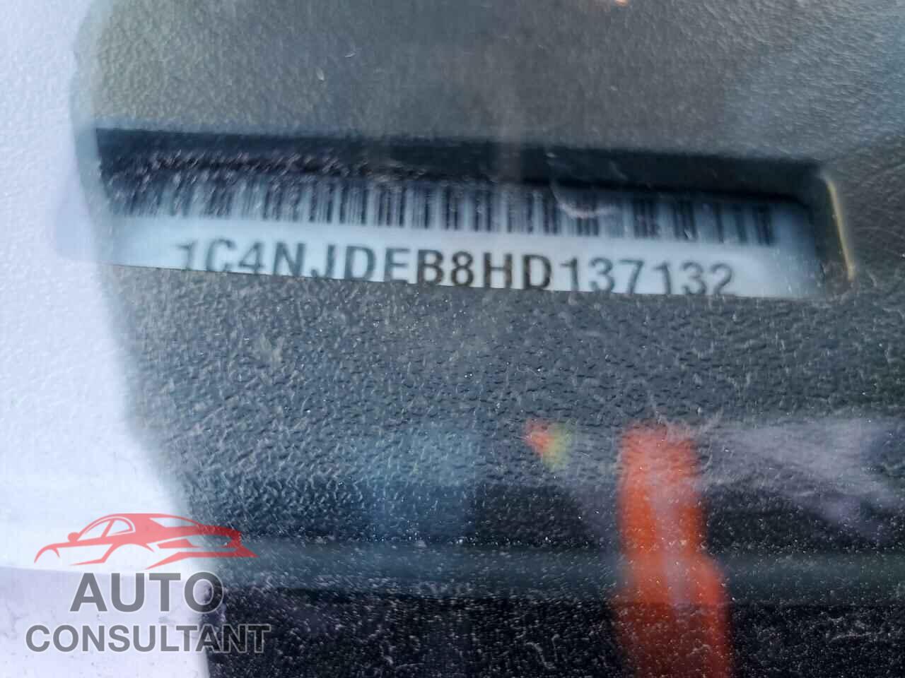 JEEP COMPASS 2017 - 1C4NJDEB8HD137132
