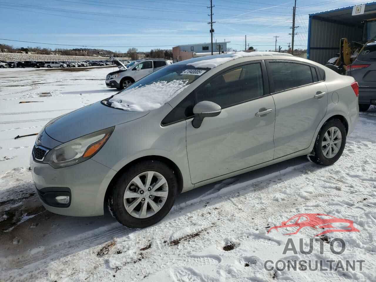 KIA RIO 2012 - KNADN4A3XC6077315