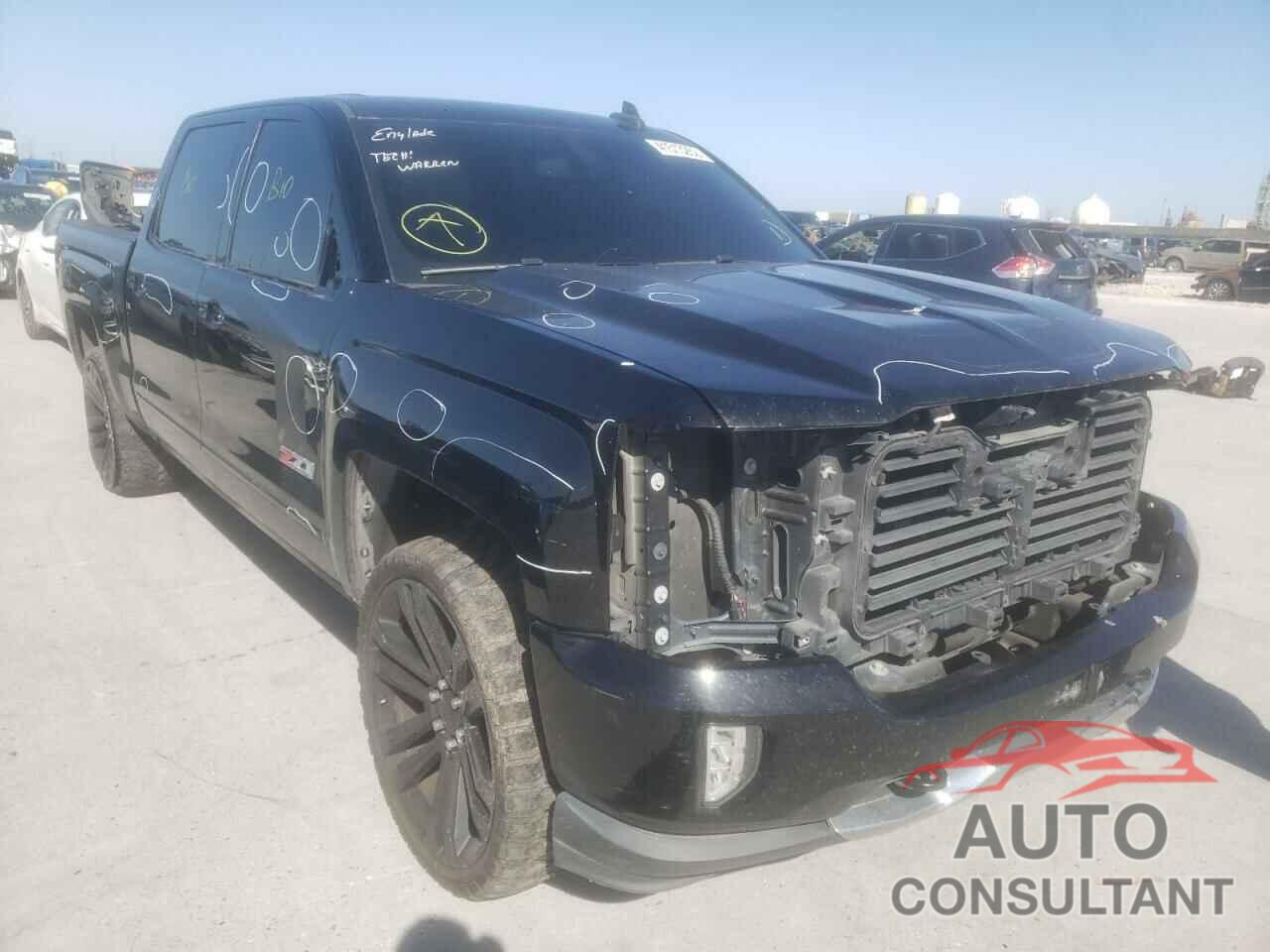 CHEVROLET SILVERADO 2017 - 3GCUKREC2HG178700