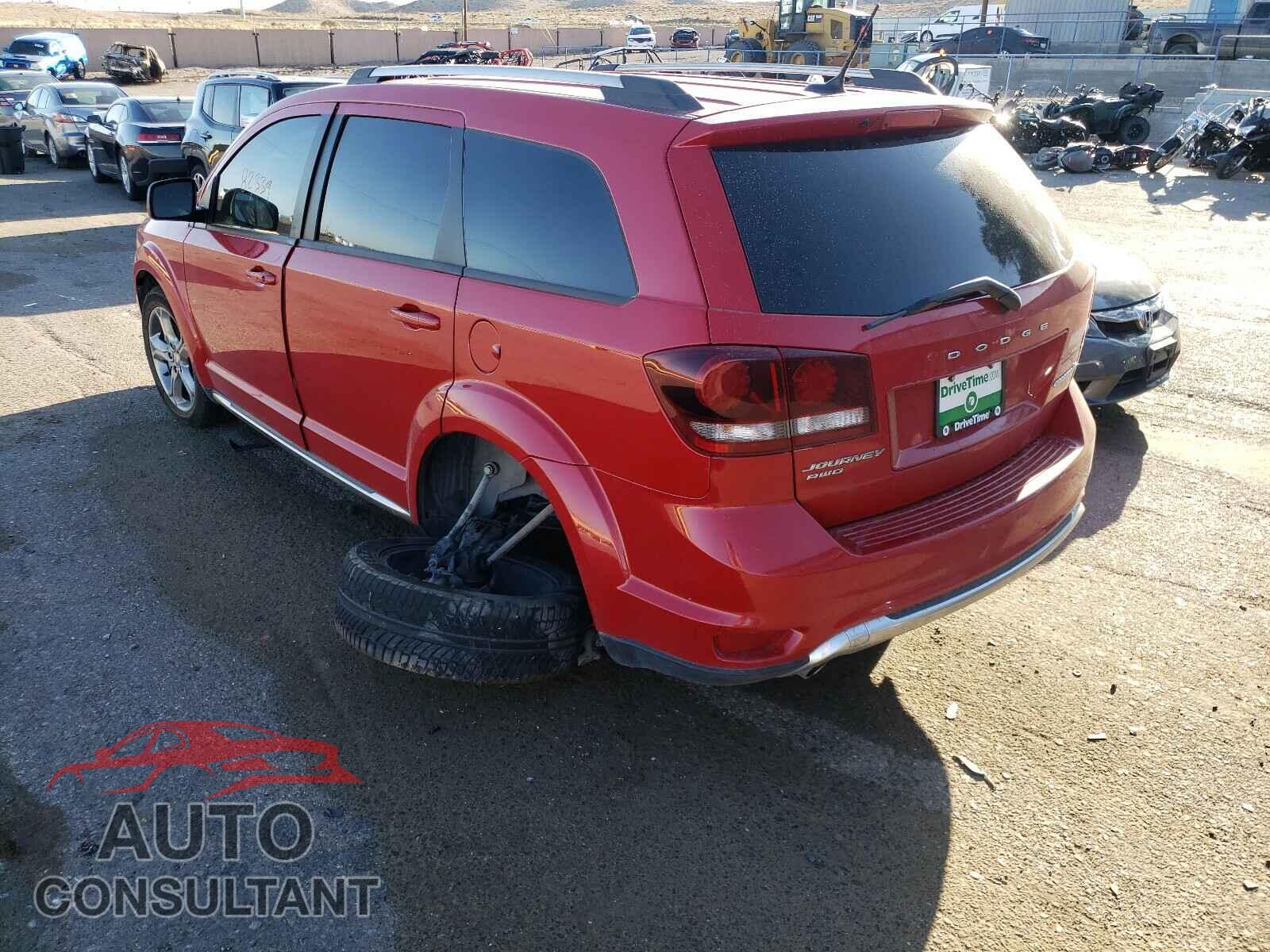 DODGE JOURNEY 2017 - 3C4PDDGG9HT560904