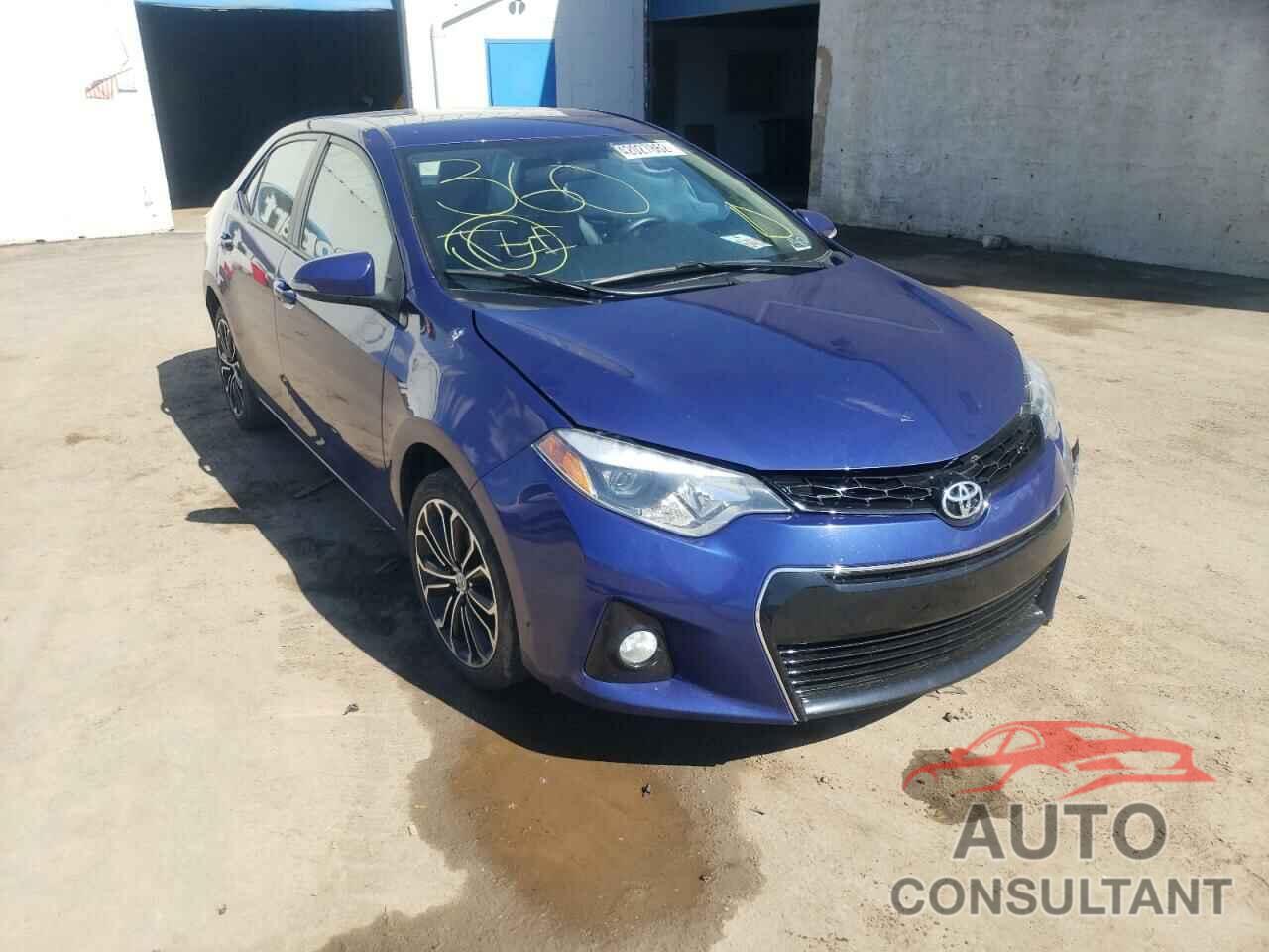TOYOTA COROLLA 2016 - 2T1BURHEXGC558732