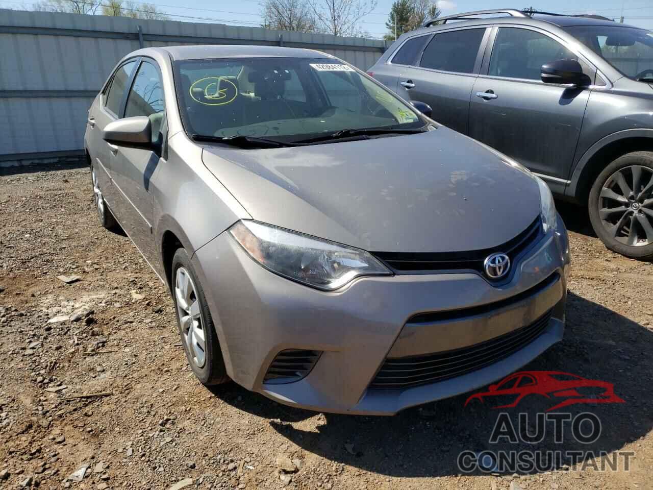 TOYOTA COROLLA 2016 - 2T1BURHE7GC715245