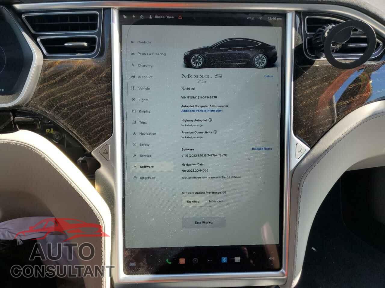 TESLA MODEL S 2016 - 5YJSA1E14GF142828