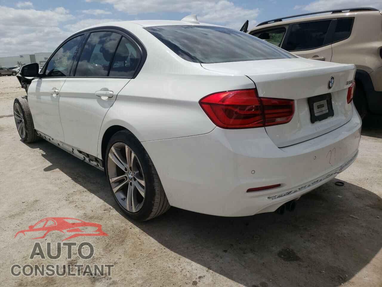 BMW 3 SERIES 2016 - WBA8E9C58GK647709