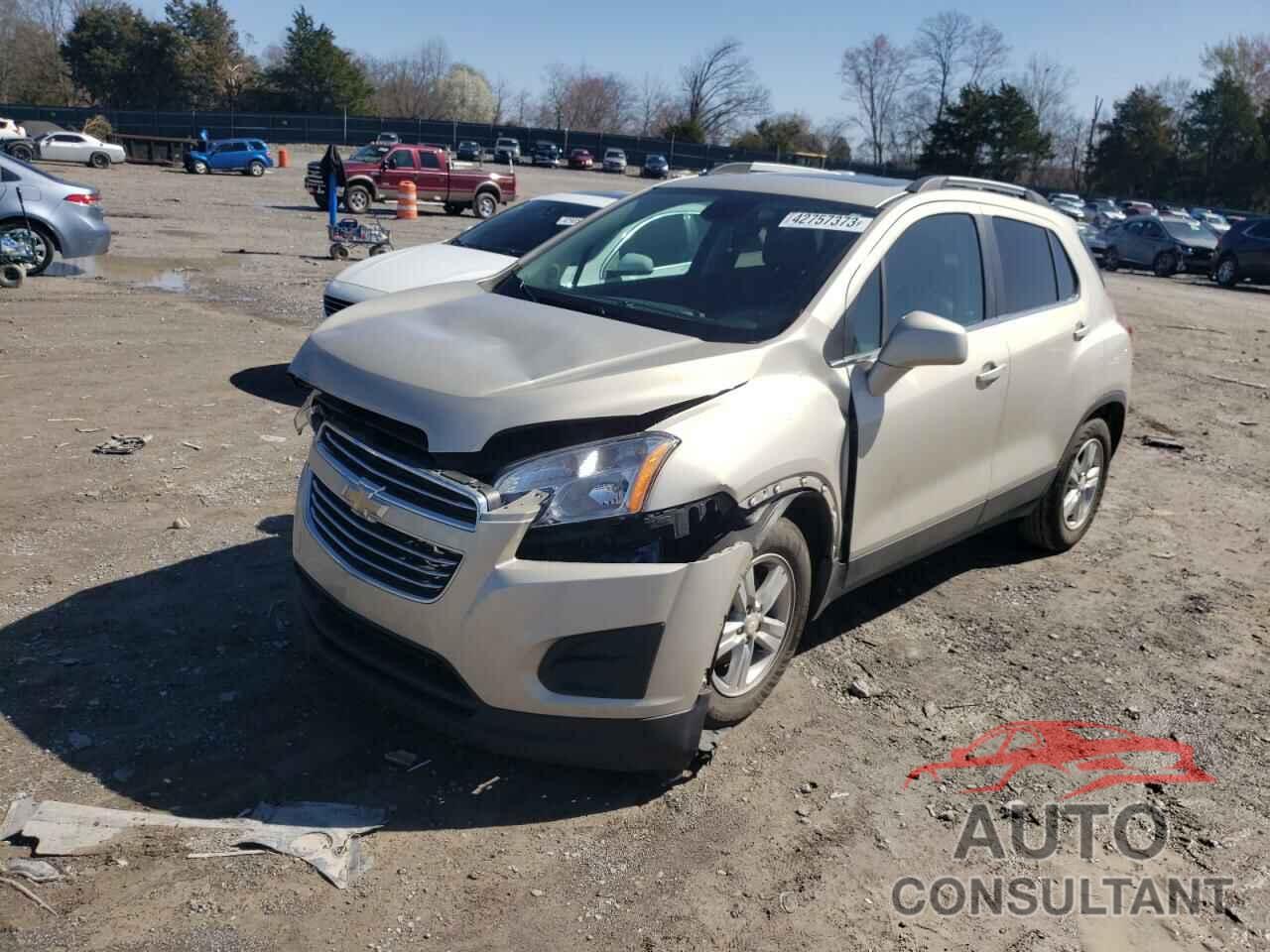 CHEVROLET TRAX 2016 - 3GNCJLSB1GL280185