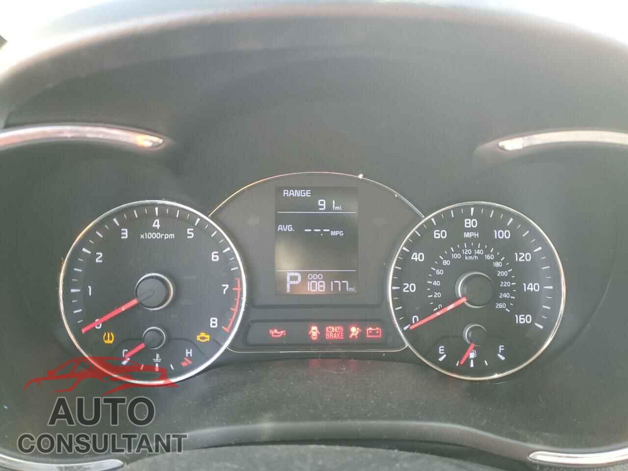 KIA FORTE 2016 - KNAFK4A67G5573826