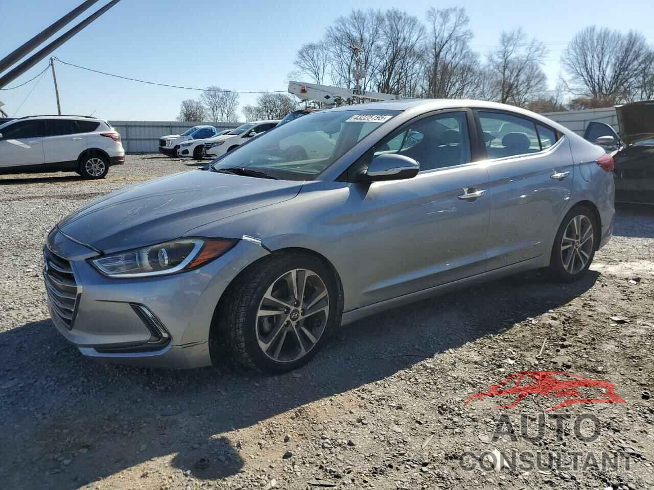 HYUNDAI ELANTRA 2017 - 5NPD84LF9HH054087