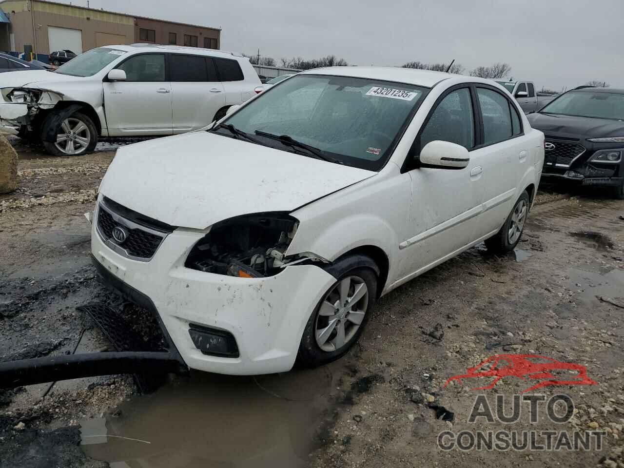 KIA RIO 2011 - KNADH4A36B6921517