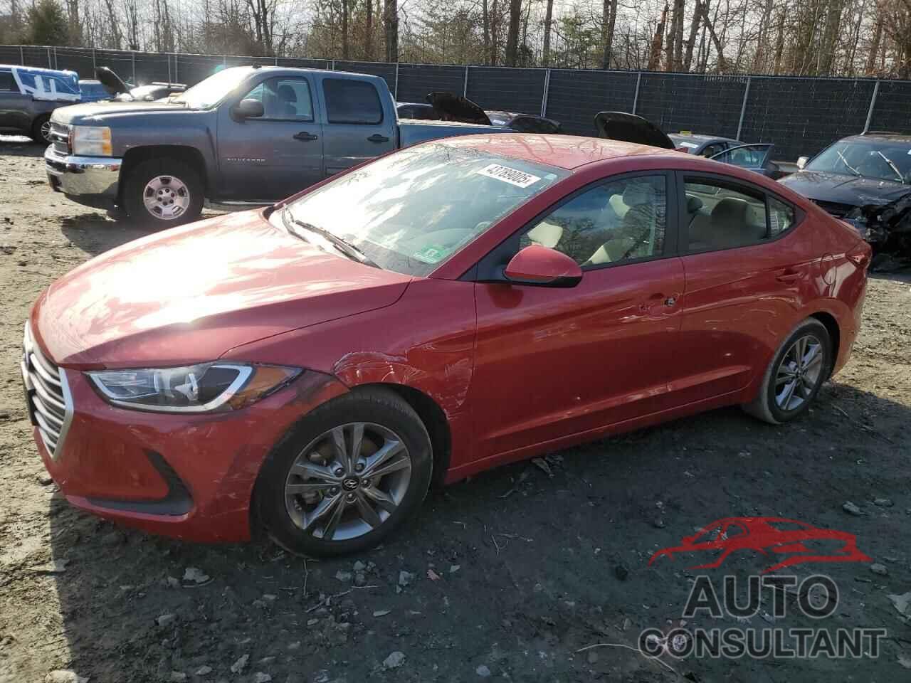HYUNDAI ELANTRA 2017 - 5NPD84LF3HH071984