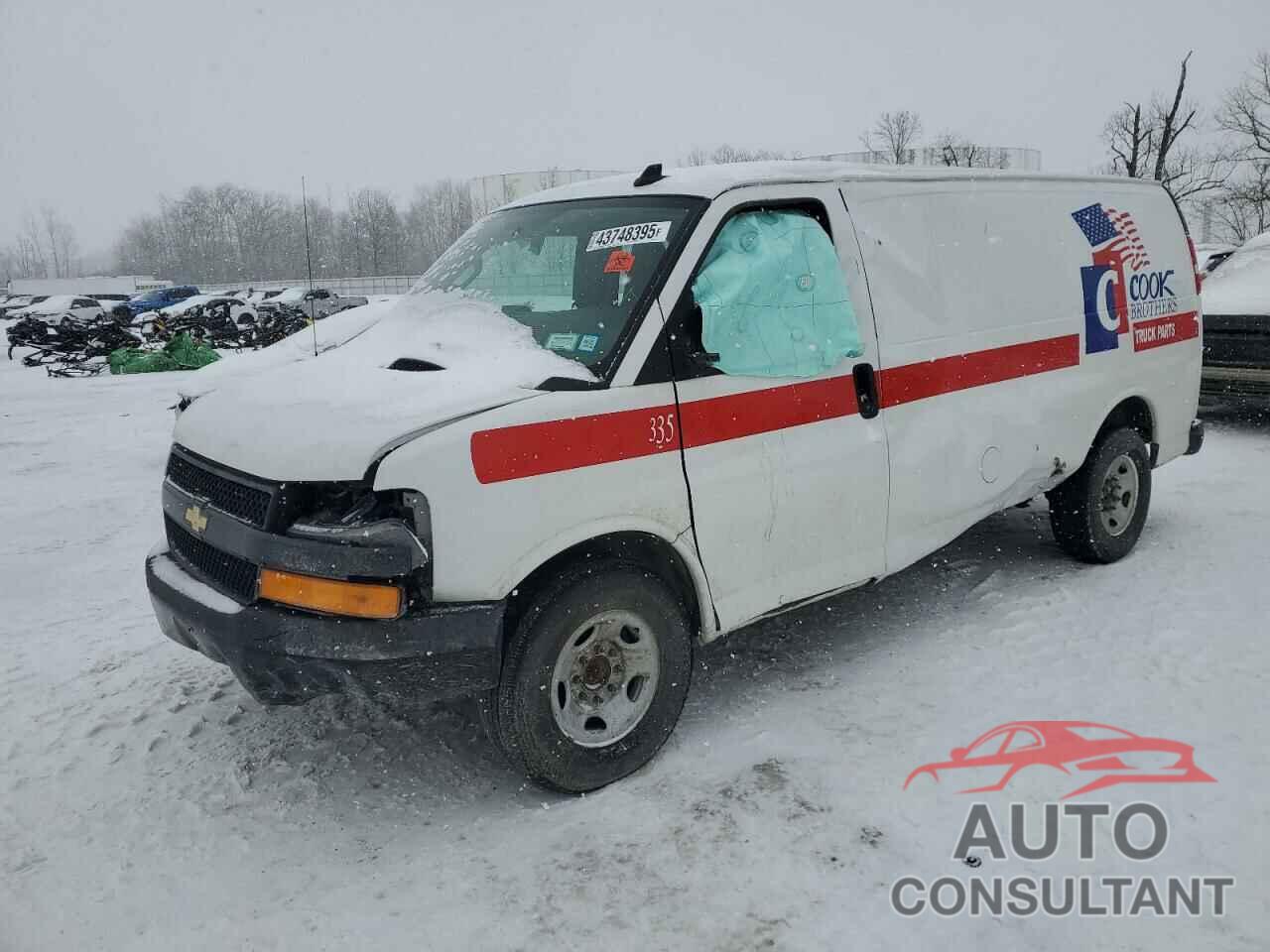 CHEVROLET EXPRESS 2020 - 1GCWGAFG3L1259676