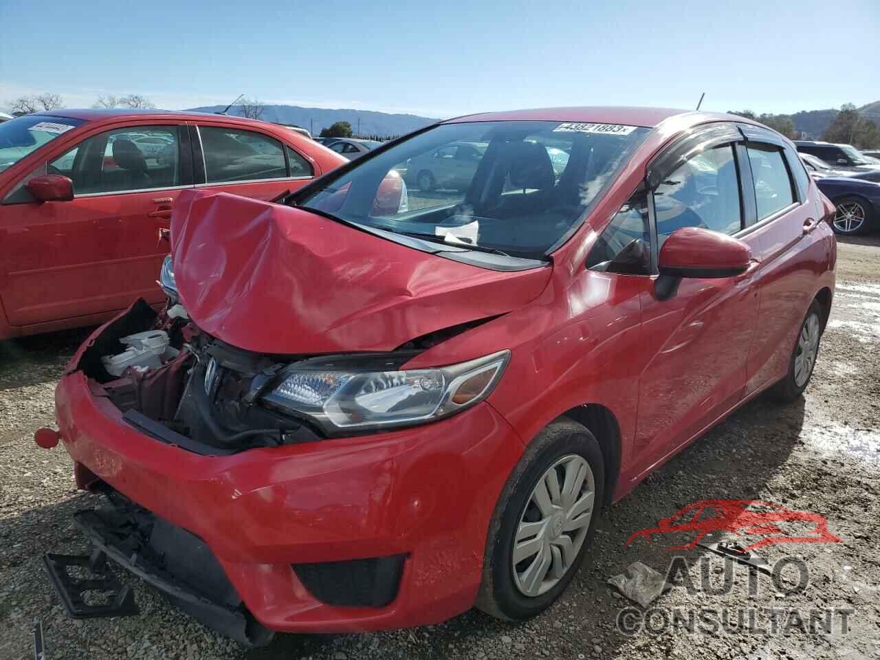 HONDA FIT 2016 - JHMGK5H54GX002114