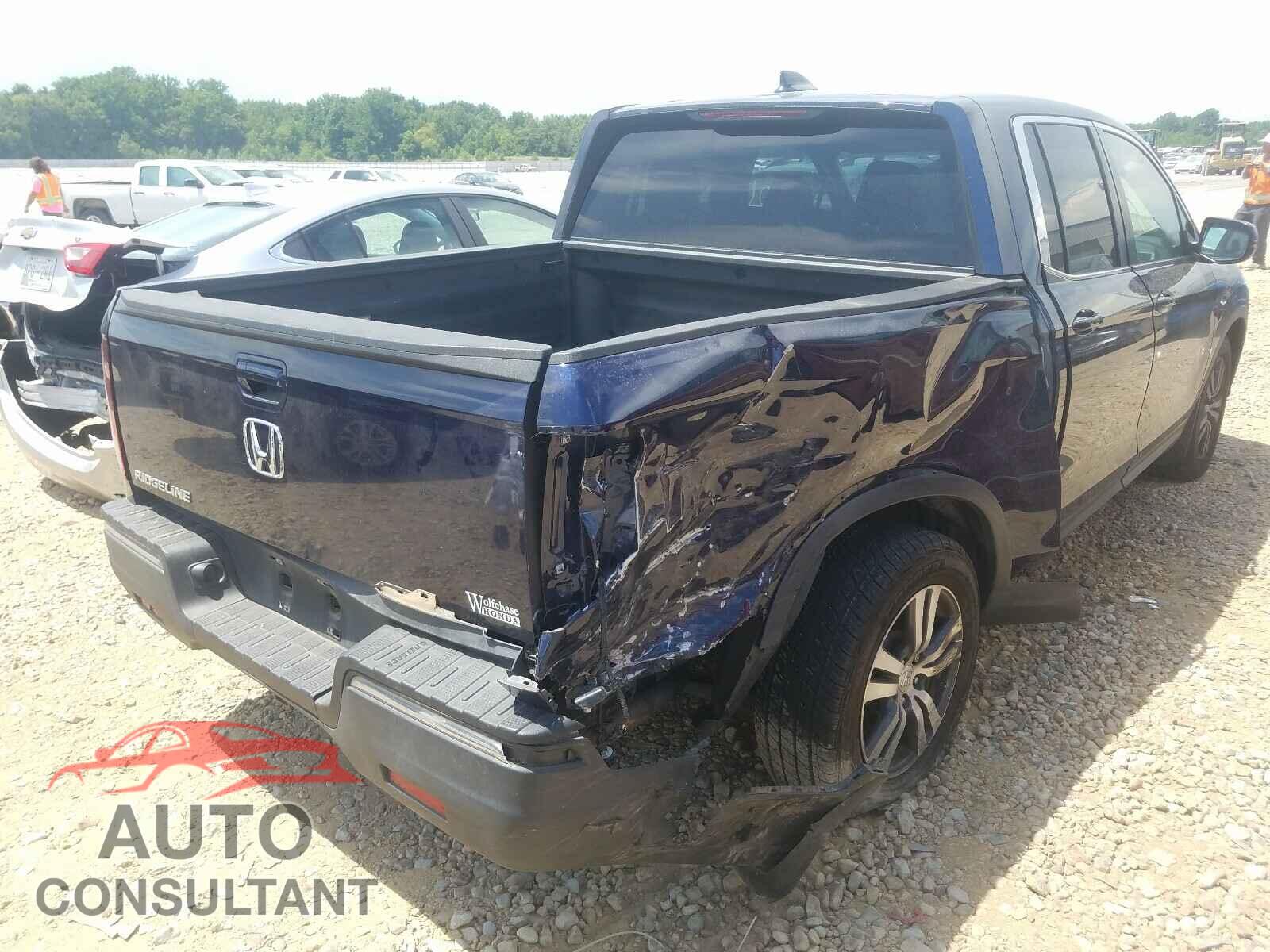 HONDA RIDGELINE 2017 - 5FPYK2F46HB008207